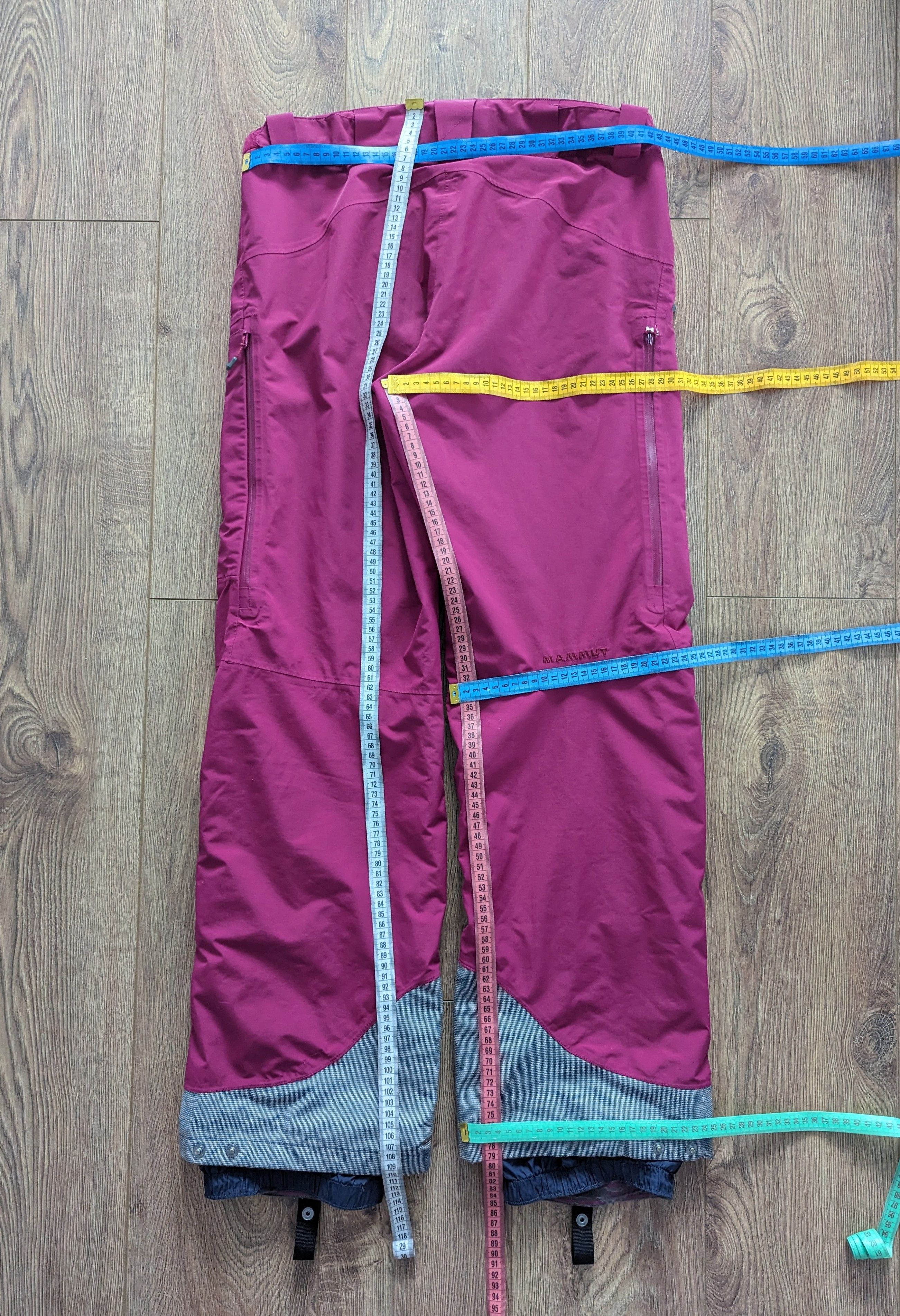 Goretex Mammut Niva GTX Gore-Tex Ski Pants Pink Winter Sportwear Size 30" / US 8 / IT 44 - 25 Thumbnail