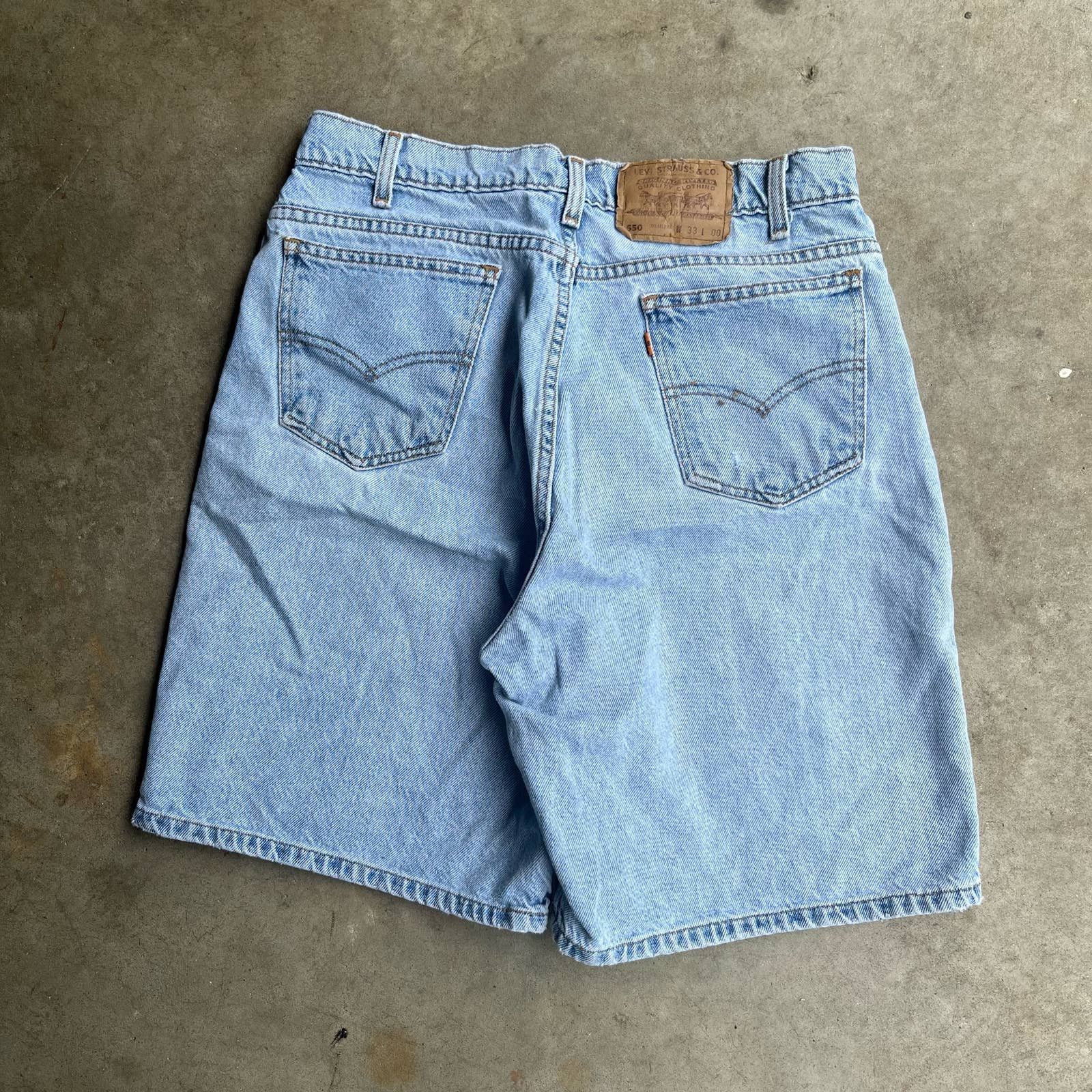 Levi's Vintage 1990s Levi’s Orange Tabs 550 Relaxed Fit Jorts | Grailed