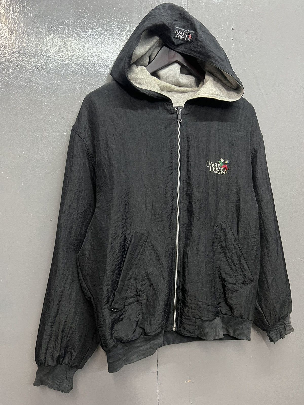 Vintage 🔥UNCLE DOLCE REVERSIBLE BOMBER JACKET Size US L / EU 52-54 / 3 - 2 Thumbnail