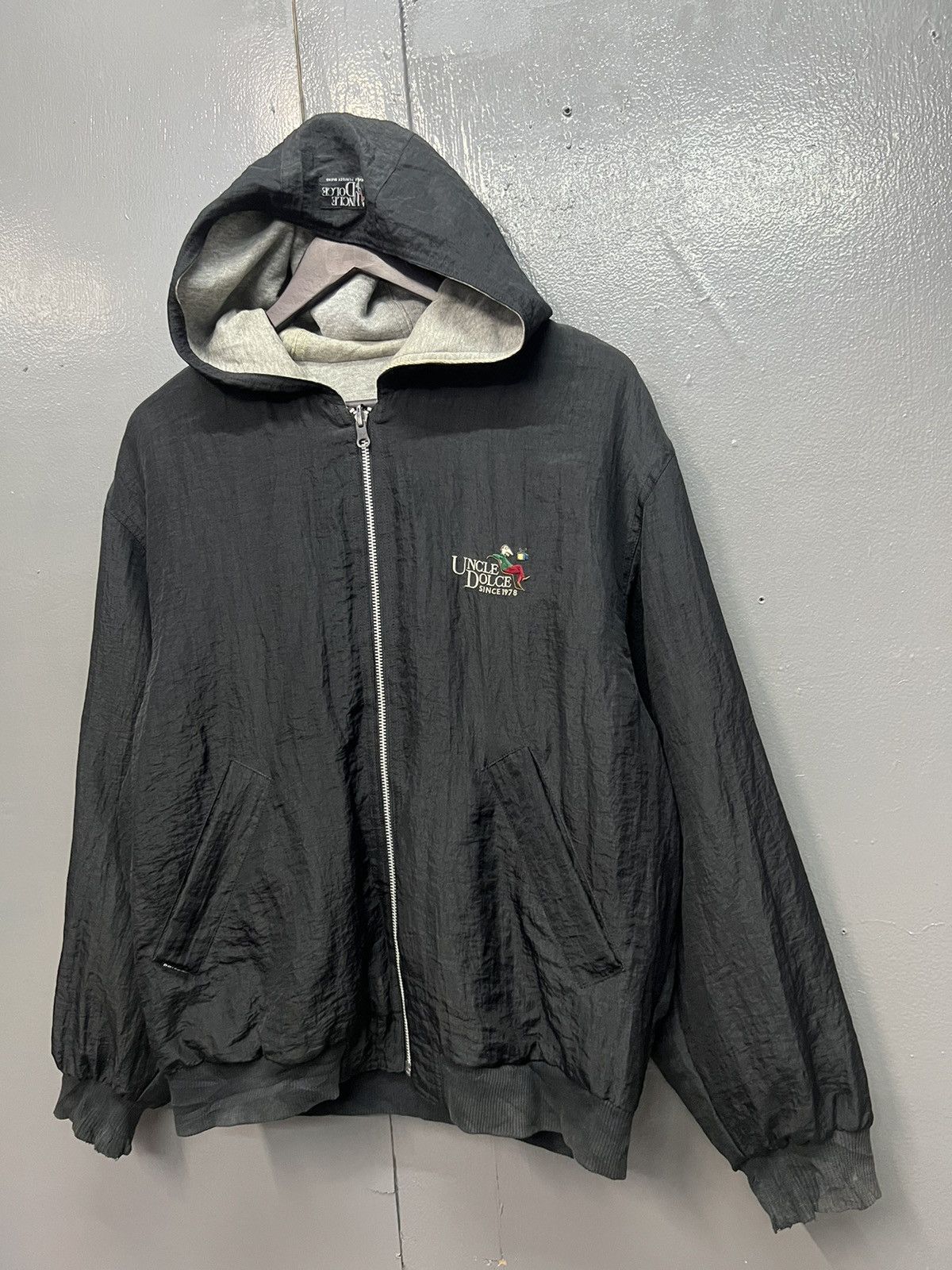Vintage 🔥UNCLE DOLCE REVERSIBLE BOMBER JACKET Size US L / EU 52-54 / 3 - 3 Thumbnail