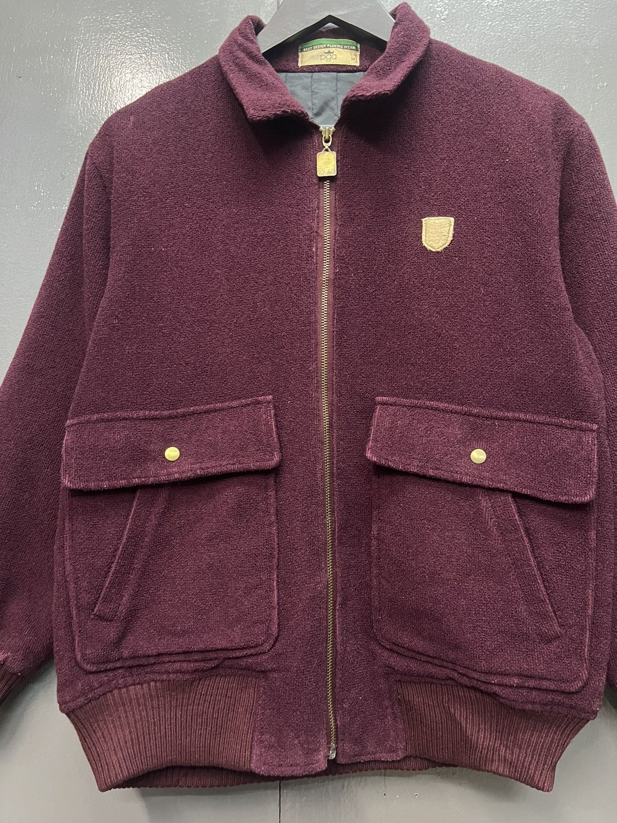 Japanese Brand 🔥PGA ZIPPER JACKET Size US M / EU 48-50 / 2 - 5 Thumbnail