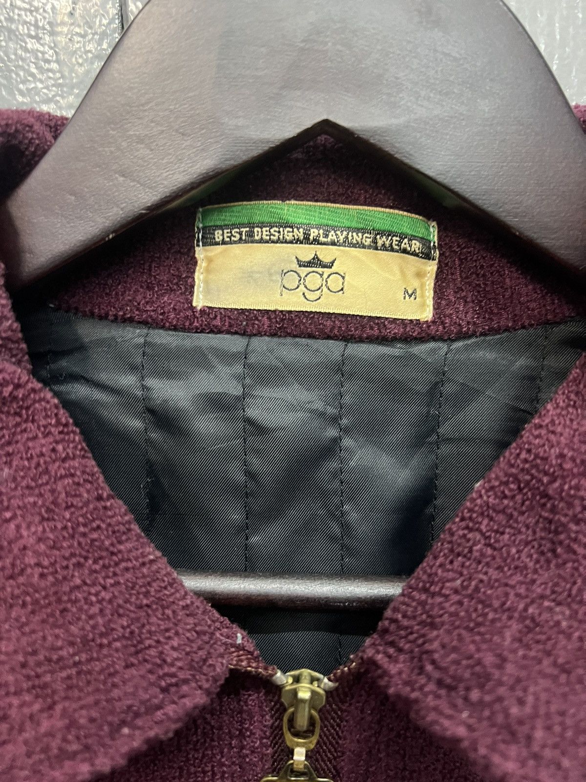 Japanese Brand 🔥PGA ZIPPER JACKET Size US M / EU 48-50 / 2 - 4 Thumbnail