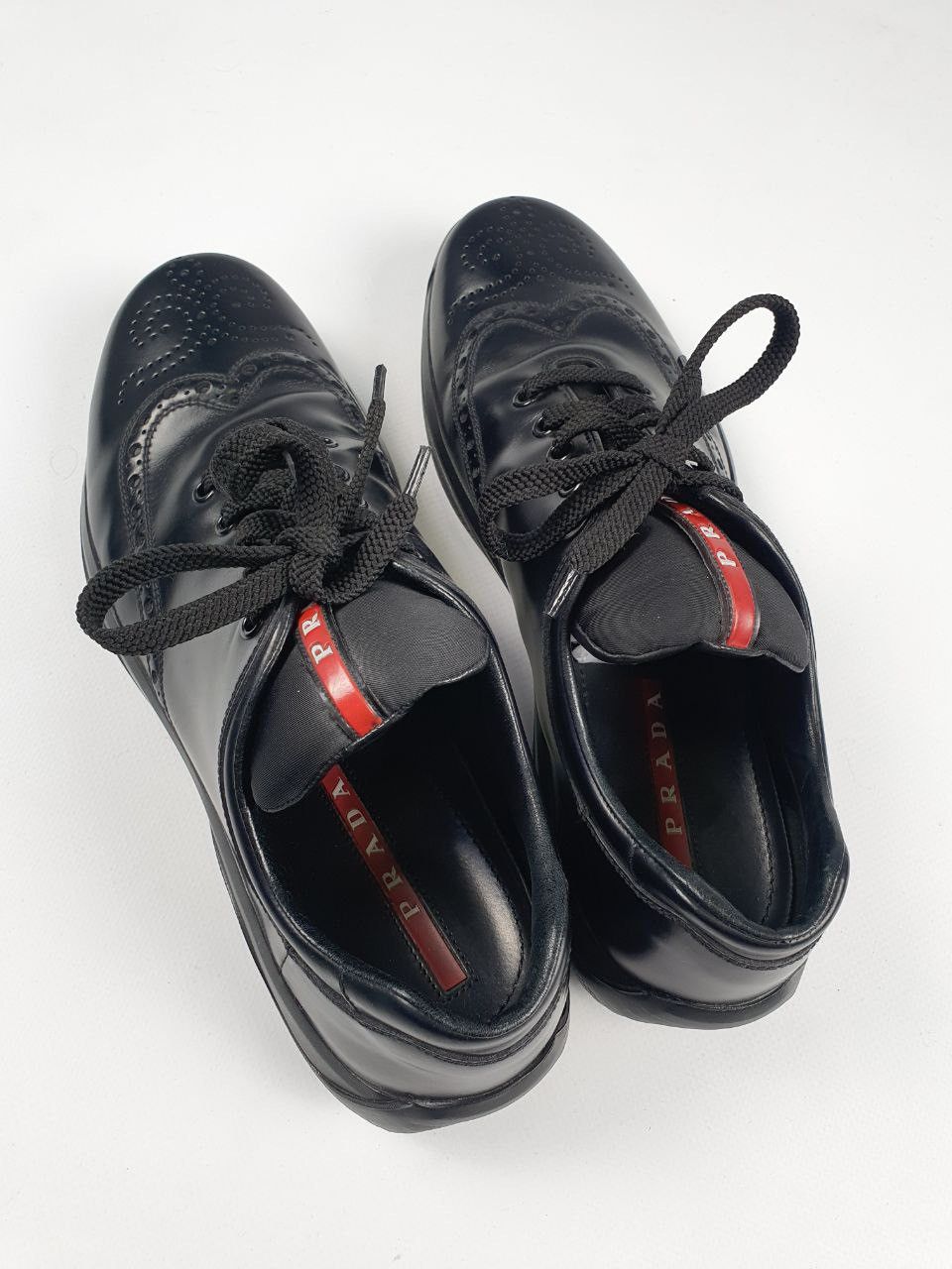 Prada Prada America's Cup Western Leather Sneakers Size US 9 / EU 42 - 4 Thumbnail