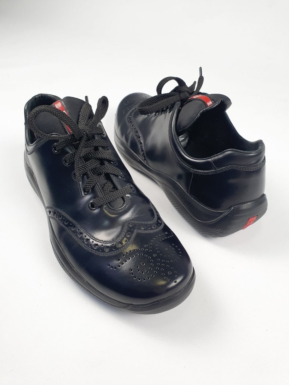 Prada Prada America's Cup Western Leather Sneakers Size US 9 / EU 42 - 5 Thumbnail
