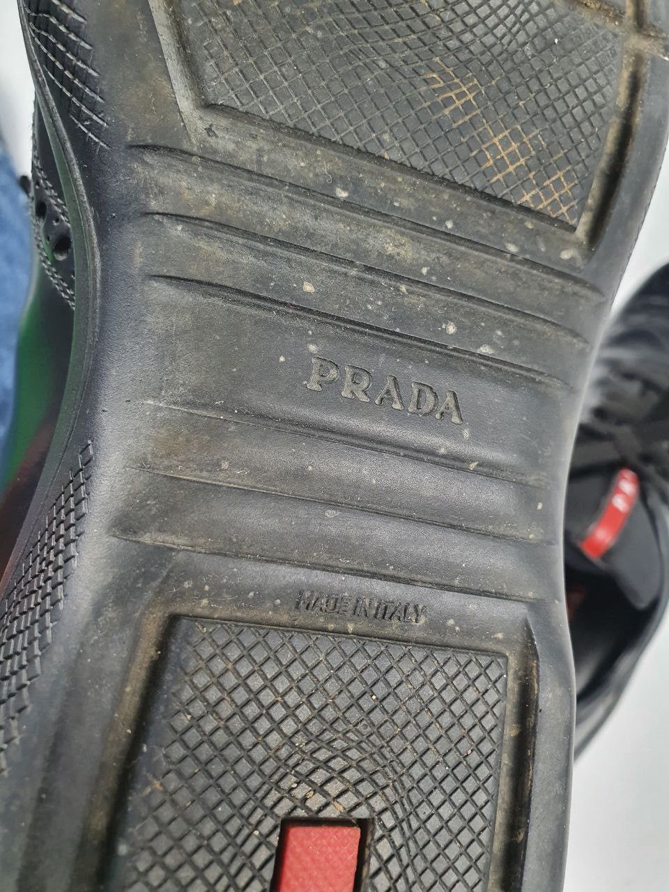 Prada Prada America's Cup Western Leather Sneakers Size US 9 / EU 42 - 9 Thumbnail