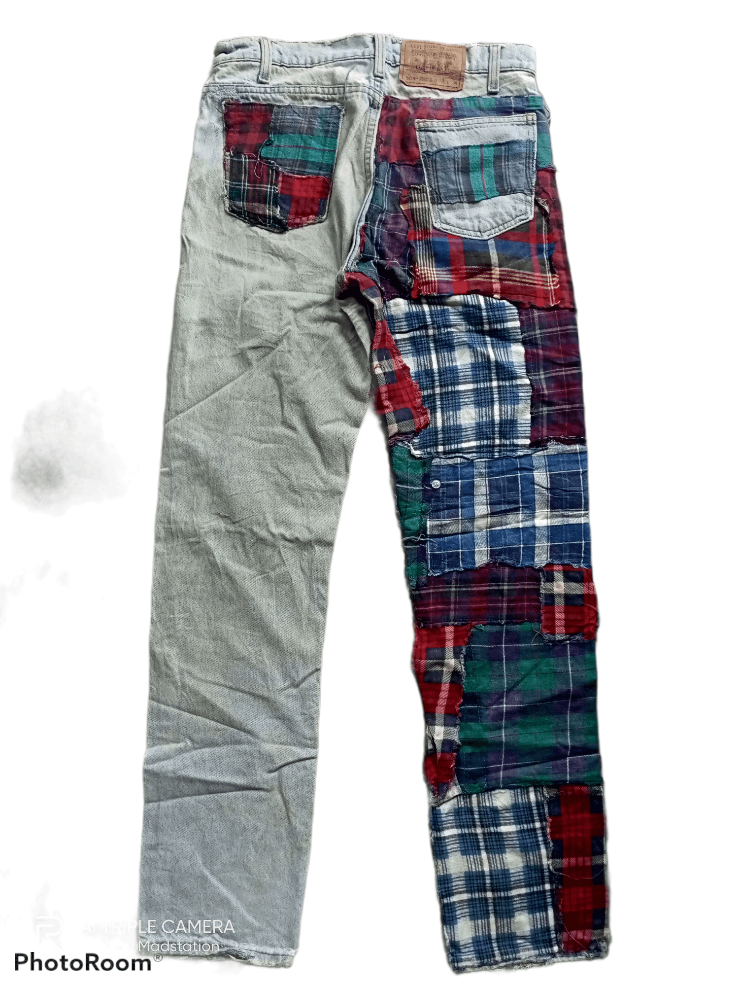 Levi's Vintage Clothing × Vintage LEVIS 505 REGULAR FIT STRAIGHT LEG Size US 32 / EU 48 - 1 Thumbnail