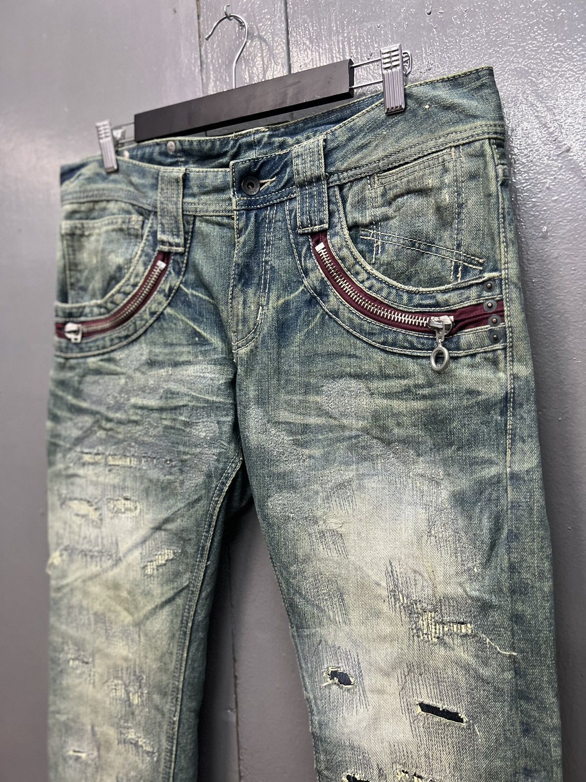 Japanese Brand 🔥SEMANTIC DESIGN DENIM JEANS SIZE 34 Size US 34 / EU 50 - 5 Thumbnail