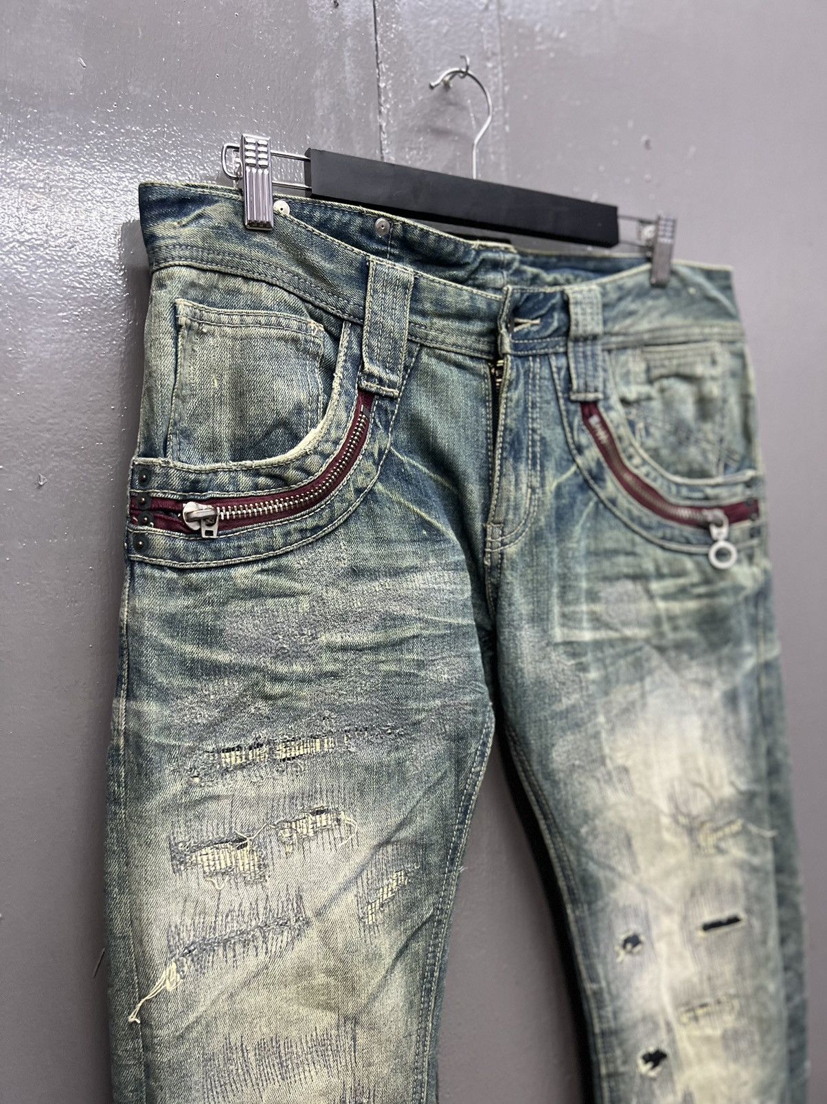 Japanese Brand 🔥SEMANTIC DESIGN DENIM JEANS SIZE 34 Size US 34 / EU 50 - 4 Thumbnail