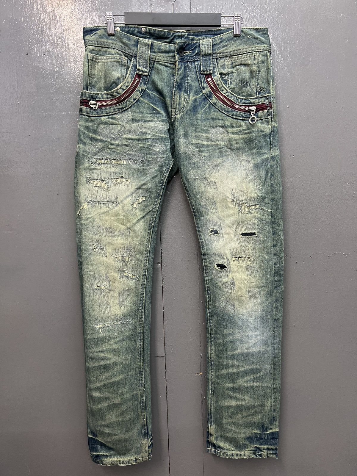 Japanese Brand 🔥SEMANTIC DESIGN DENIM JEANS SIZE 34 Size US 34 / EU 50 - 1 Thumbnail