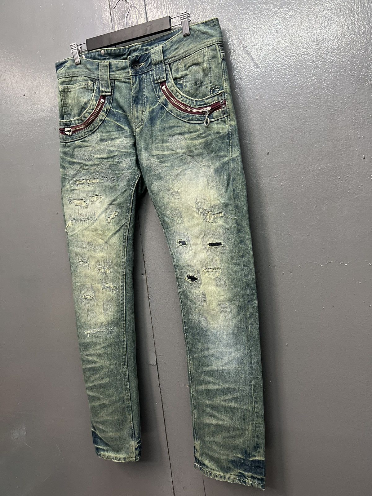 Japanese Brand 🔥SEMANTIC DESIGN DENIM JEANS SIZE 34 Size US 34 / EU 50 - 3 Thumbnail