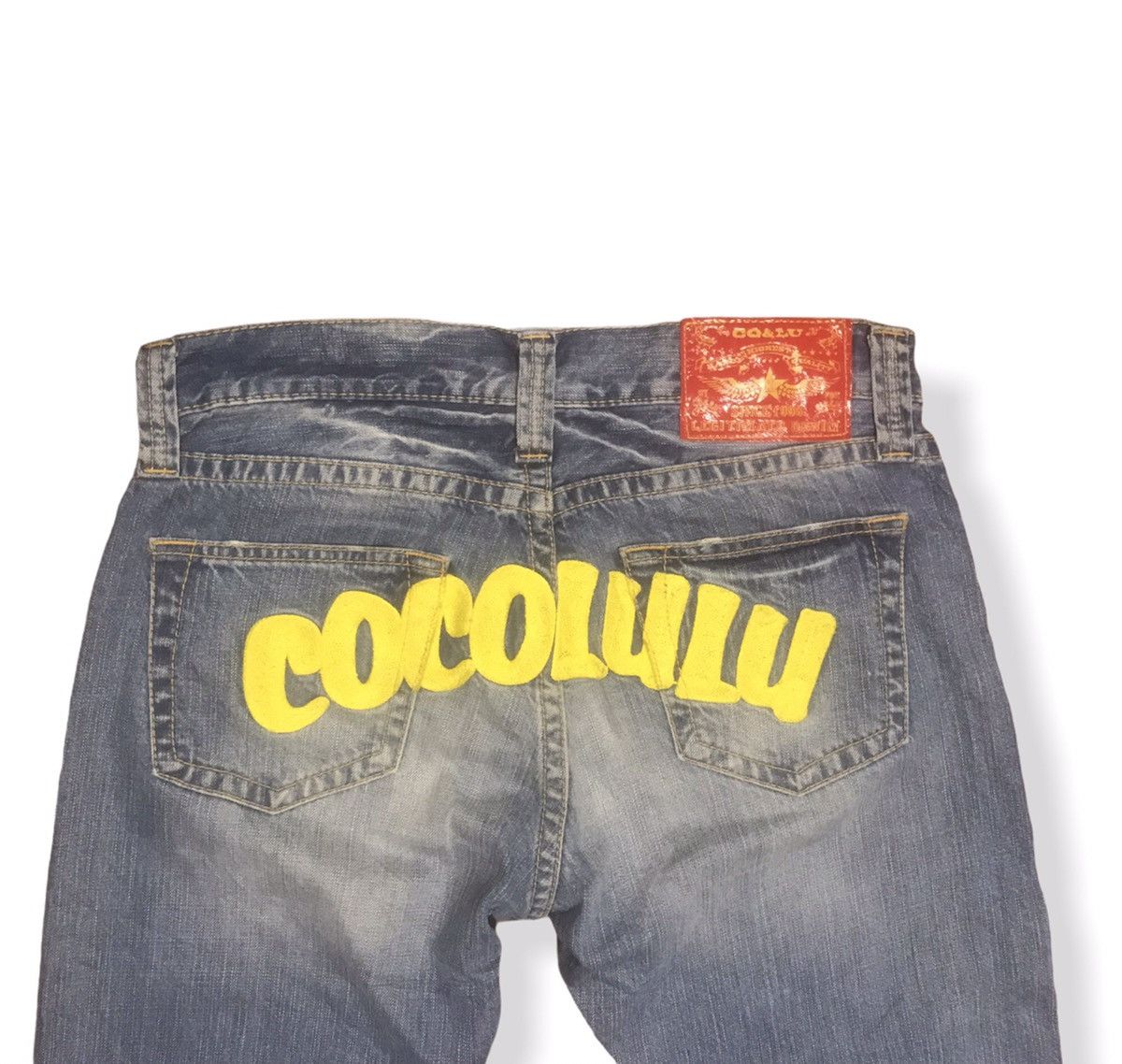 Designer Designer Co&Lu COCOLULU embroidery spellout logo jeans Size US 32 / EU 48 - 5 Thumbnail