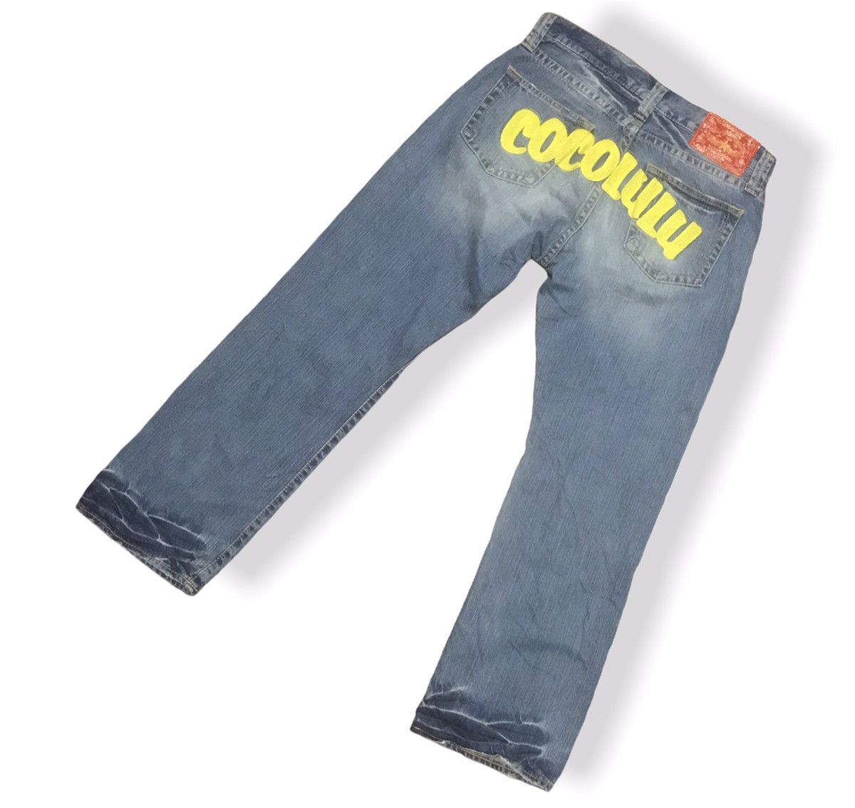 Designer Designer Co&Lu COCOLULU embroidery spellout logo jeans Size US 32 / EU 48 - 9 Thumbnail