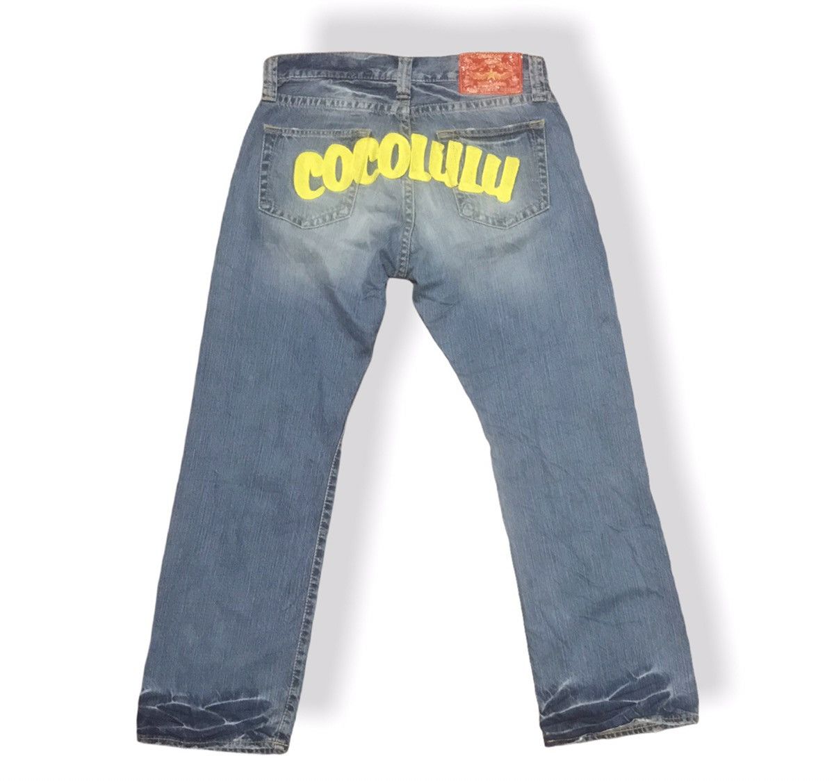 Designer Designer Co&Lu COCOLULU embroidery spellout logo jeans Size US 32 / EU 48 - 2 Thumbnail