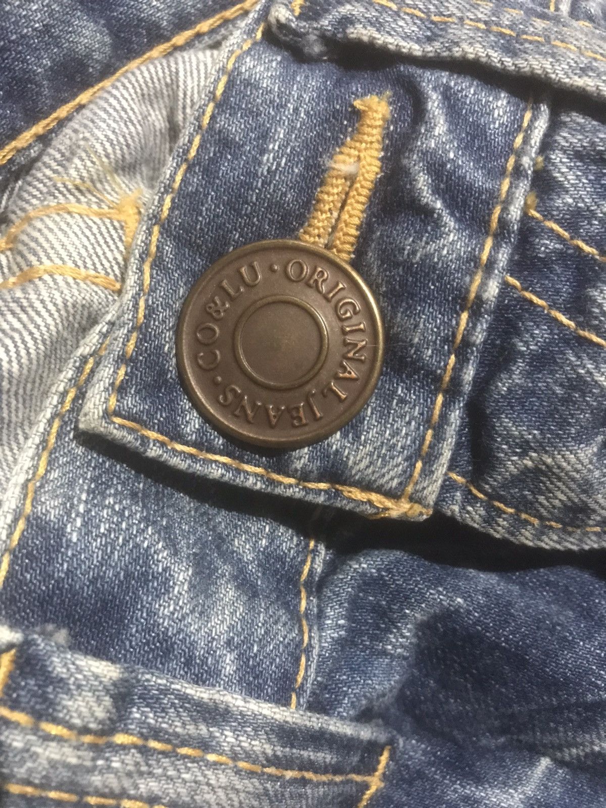 Designer Designer Co&Lu COCOLULU embroidery spellout logo jeans Size US 32 / EU 48 - 18 Thumbnail