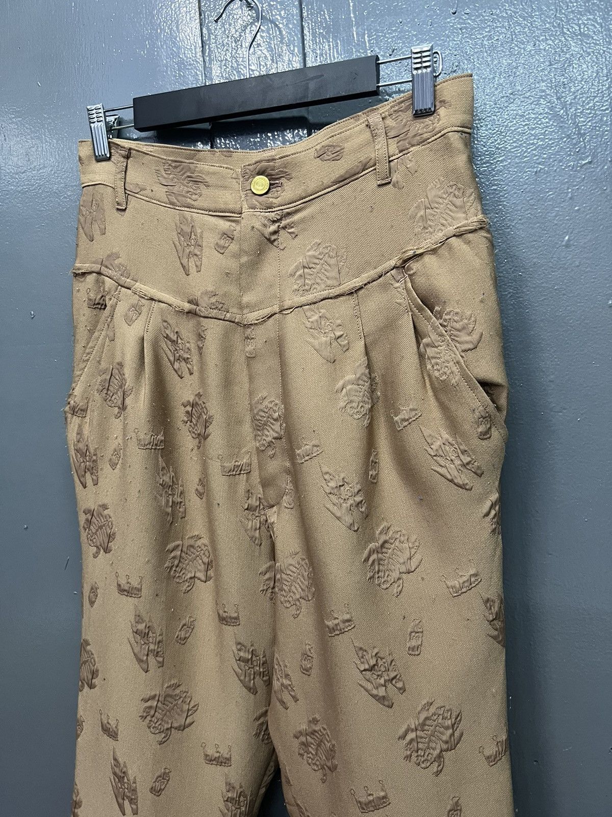 Issey Miyake MERCIBEAUCOUP BY ISSEY MIYAKE LOW WAIST PANT Size US 29 - 3 Thumbnail