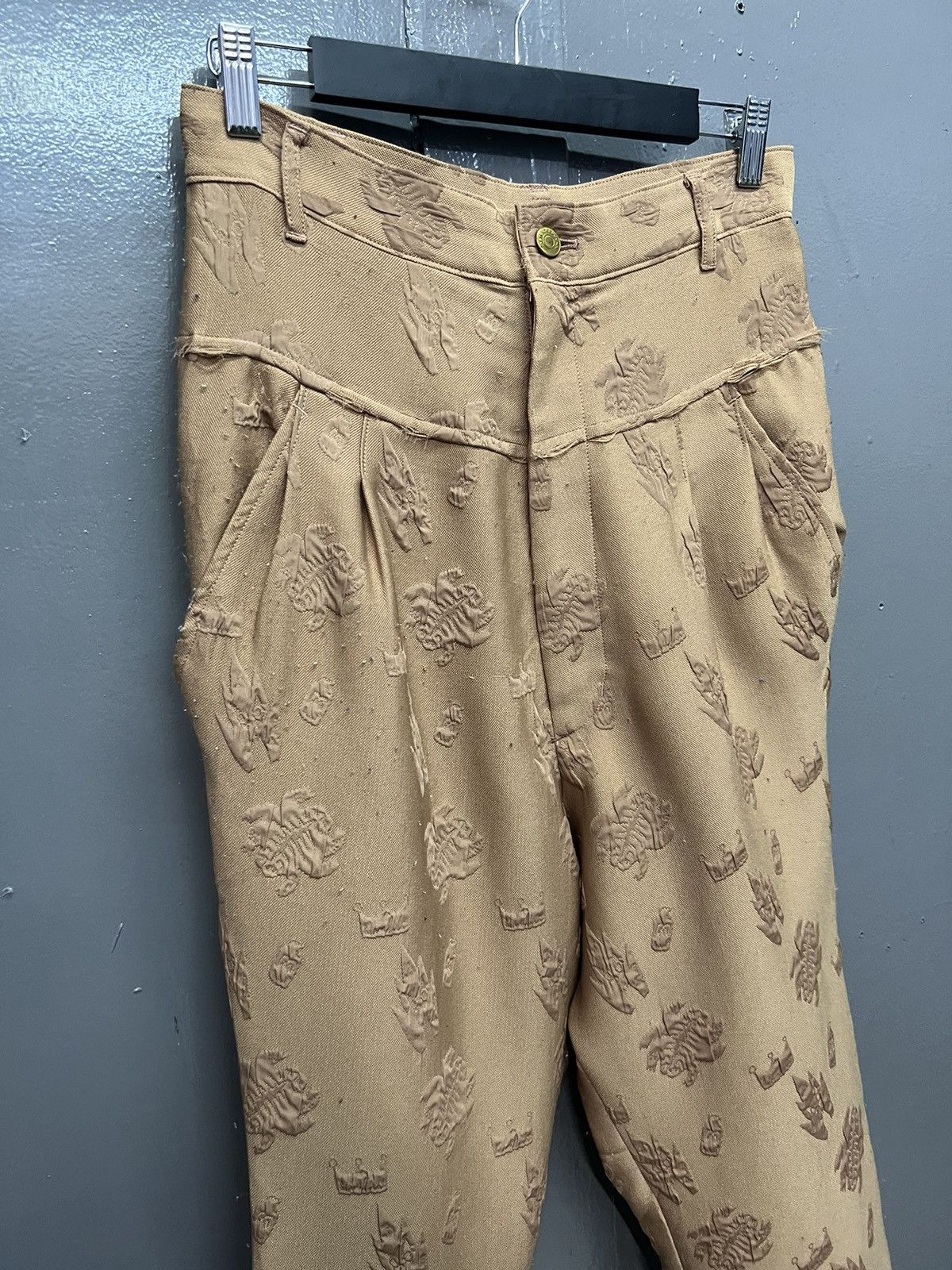 Issey Miyake MERCIBEAUCOUP BY ISSEY MIYAKE LOW WAIST PANT Size US 29 - 2 Thumbnail