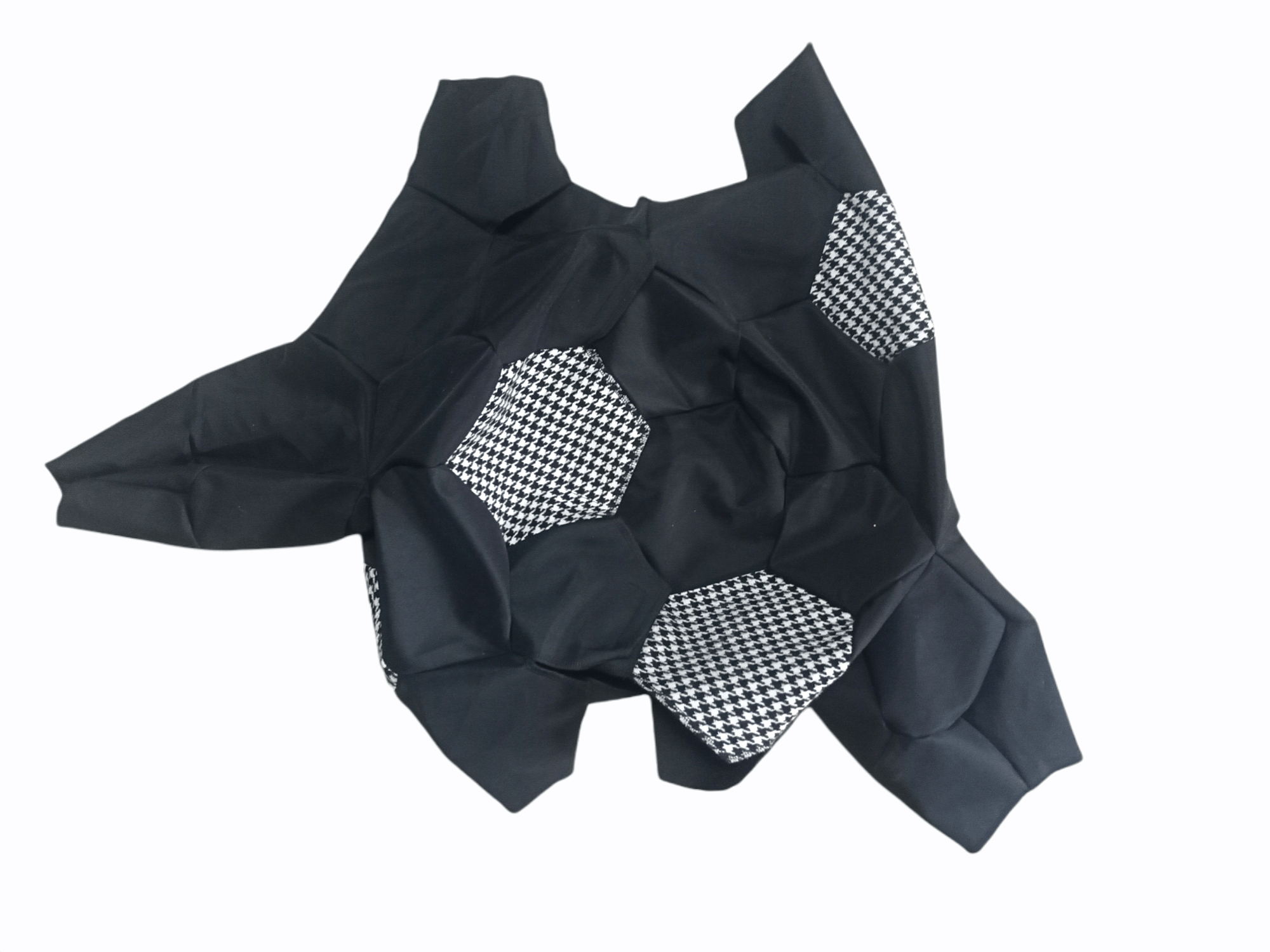 Comme des Garcons RARE 2PCS CDG BLACK FOOTBALL CHECK SKIRT 2008 sz s Size 27" / US 4 / IT 40 - 5 Thumbnail