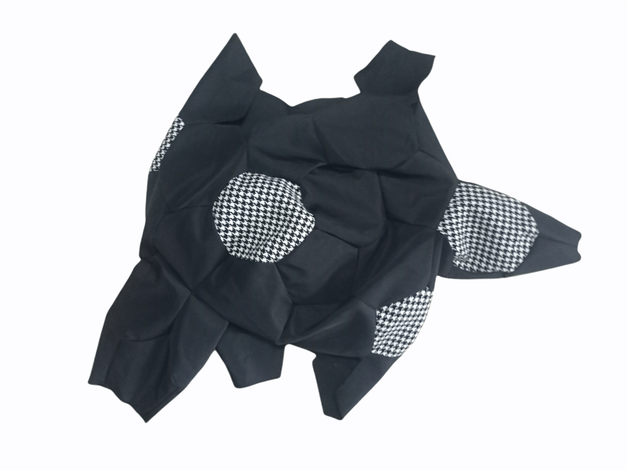 Comme des Garcons RARE 2PCS CDG BLACK FOOTBALL CHECK SKIRT 2008 sz s Size 27" / US 4 / IT 40 - 6 Thumbnail