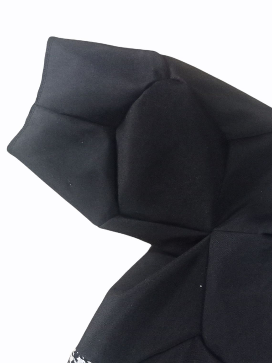 Comme des Garcons RARE 2PCS CDG BLACK FOOTBALL CHECK SKIRT 2008 sz s Size 27" / US 4 / IT 40 - 13 Thumbnail