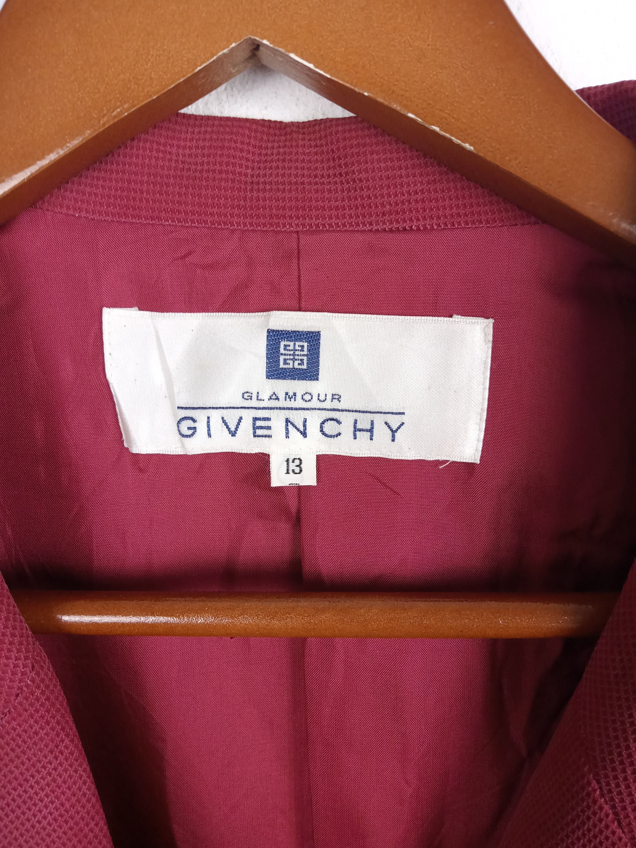 Givenchy × Vintage Vintage Givenchy Blazer Jacket Retro Style Size US M / EU 48-50 / 2 - 6 Thumbnail