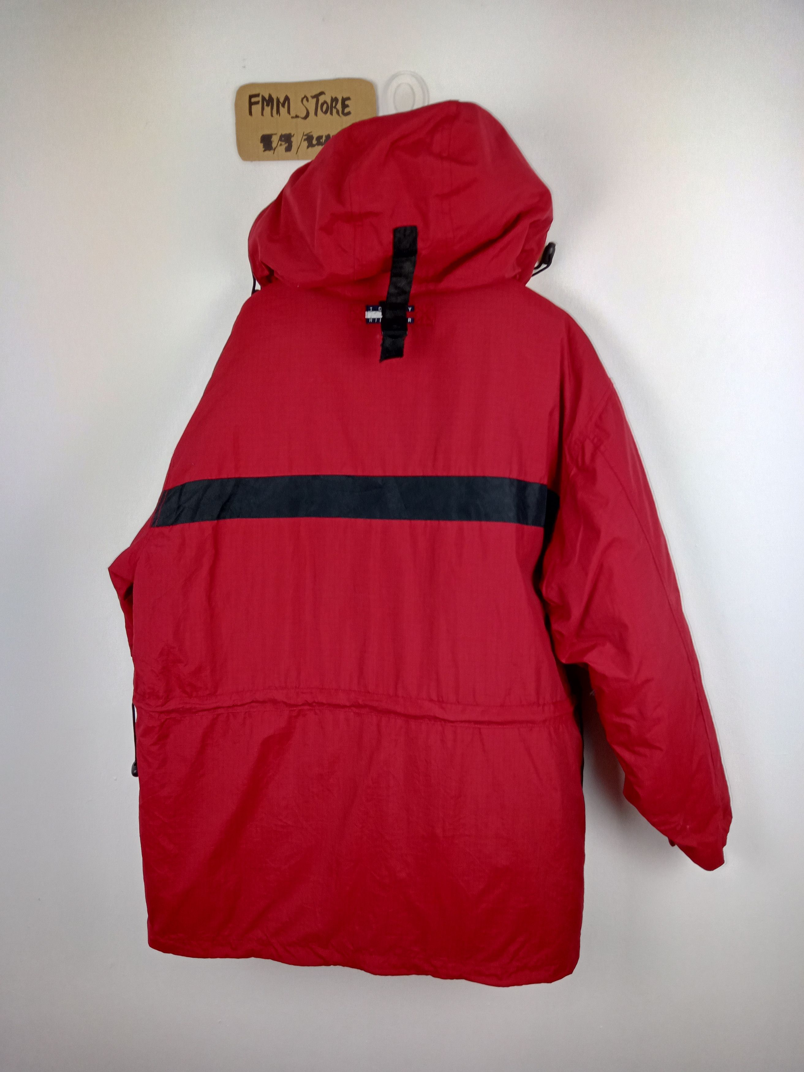 Tommy Hilfiger × Vintage Vintage Tommy Hilfiger Multicolour Puffer Jacket Size US L / EU 52-54 / 3 - 2 Thumbnail