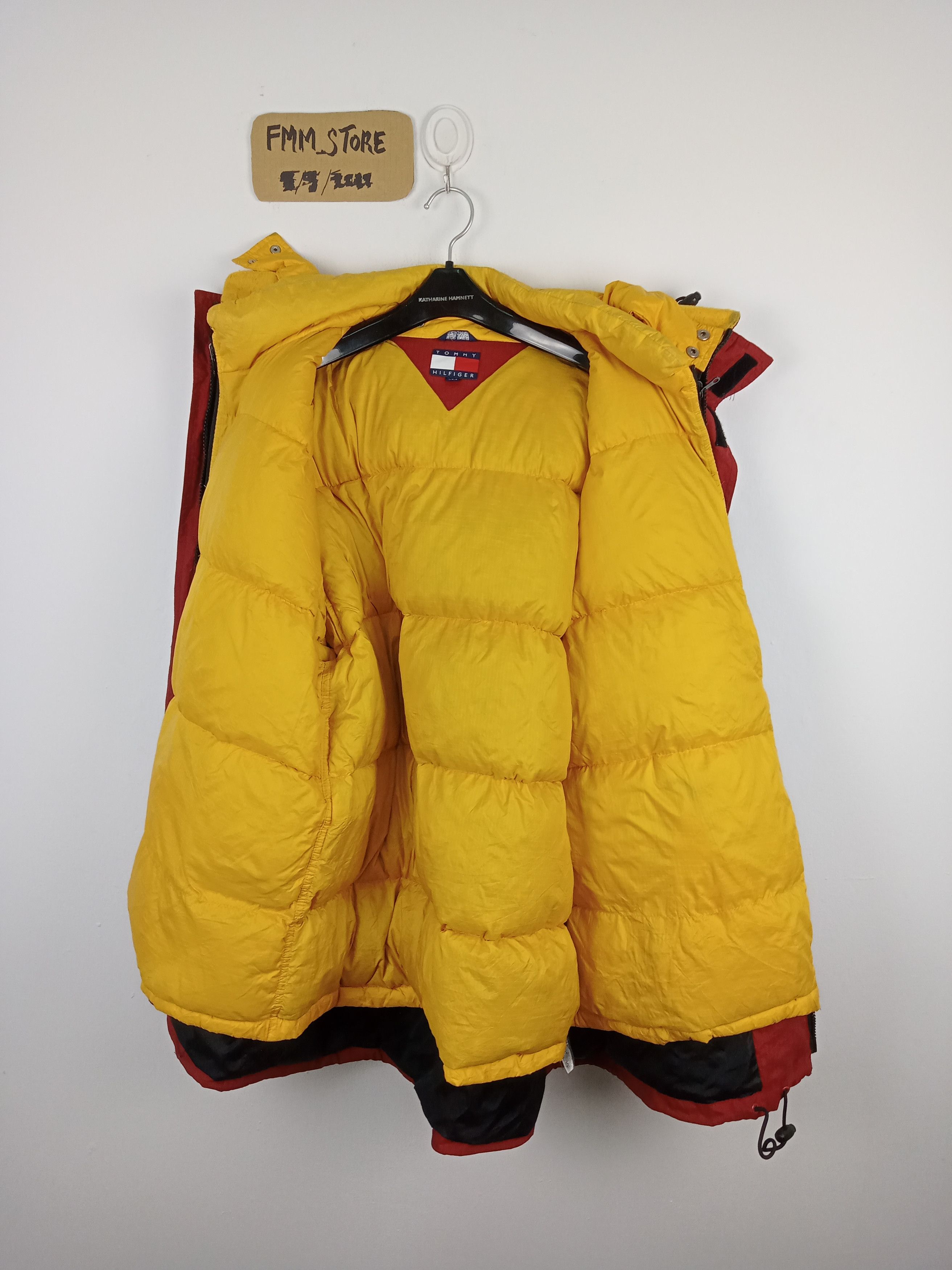 Tommy Hilfiger × Vintage Vintage Tommy Hilfiger Multicolour Puffer Jacket Size US L / EU 52-54 / 3 - 3 Thumbnail