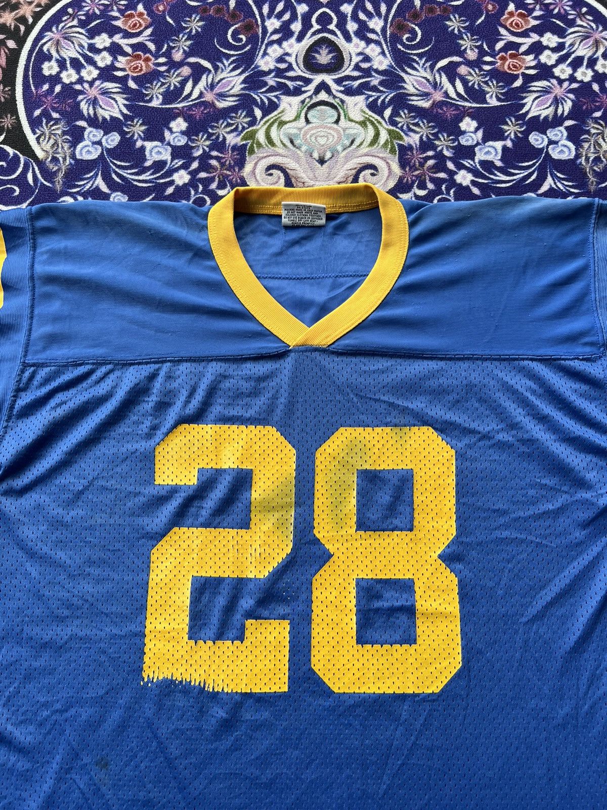 NFL × Starter (L) Vintage Marshall Faulk Los Angeles Rams NFL Jersey Size US L / EU 52-54 / 3 - 5 Thumbnail