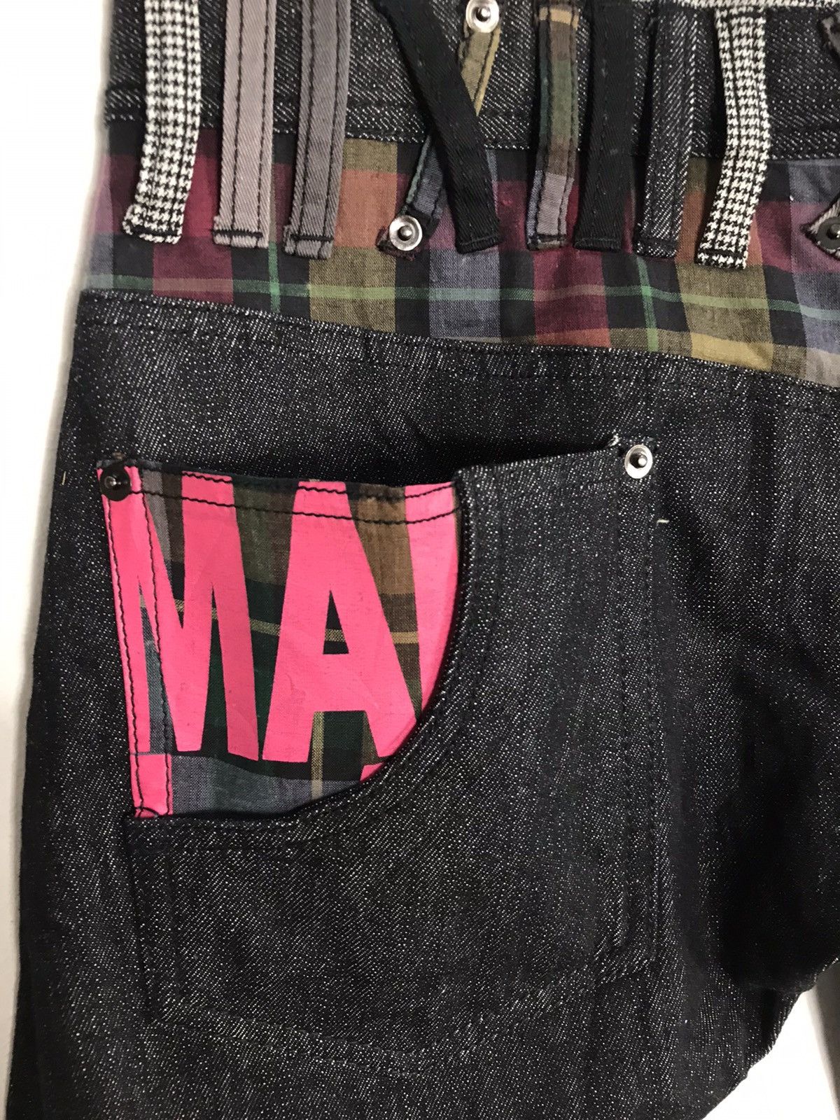 Japanese Brand Vintage Breath Mint Double Waist Pocket Design Size US 34 / EU 50 - 13 Thumbnail