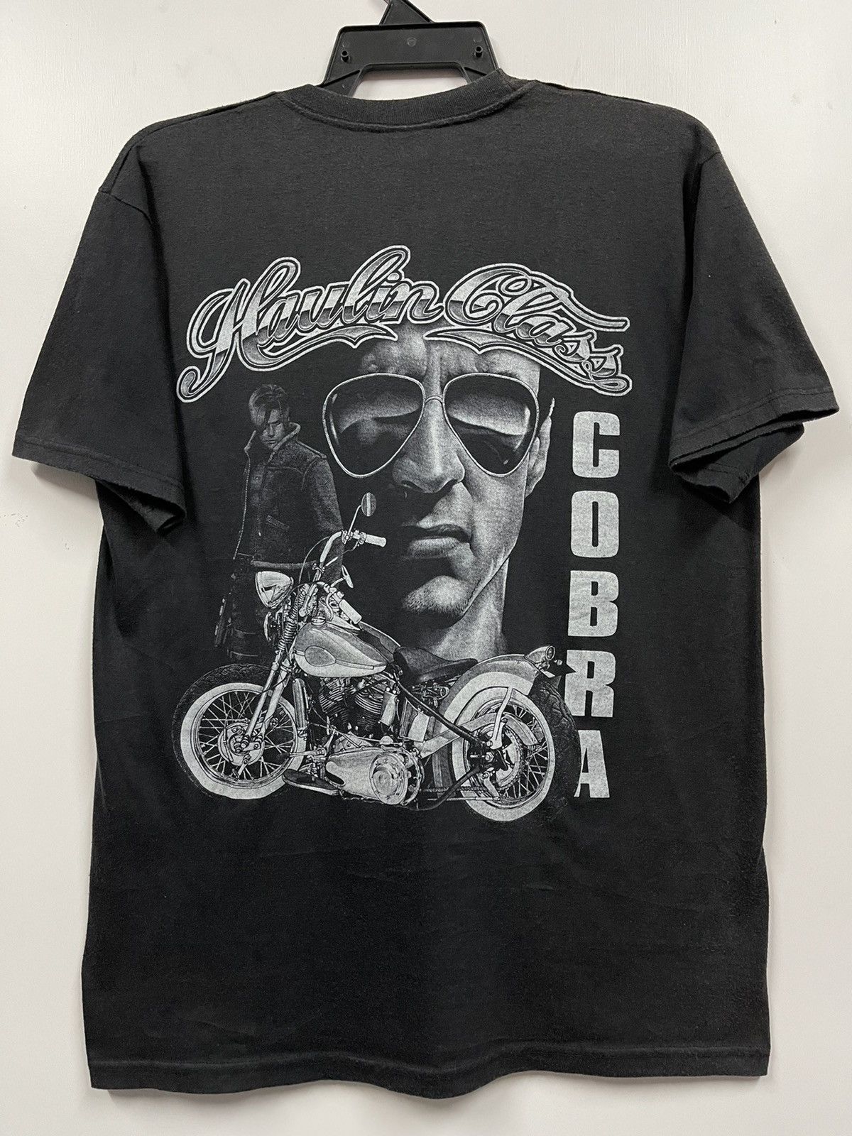 Other Rare Vintage Movie Cobra Sylvester Stallone Faded Shirt Size US M / EU 48-50 / 2 - 8 Thumbnail