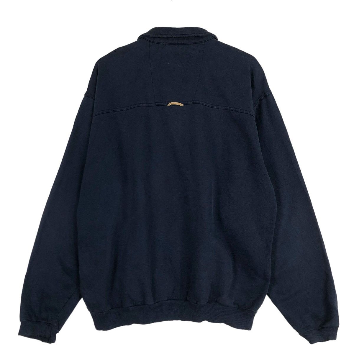 Vintage 💥90s CHEVROLET TRUCK HALFZIP NAVY SWEATER Size US XL / EU 56 / 4 - 9 Thumbnail