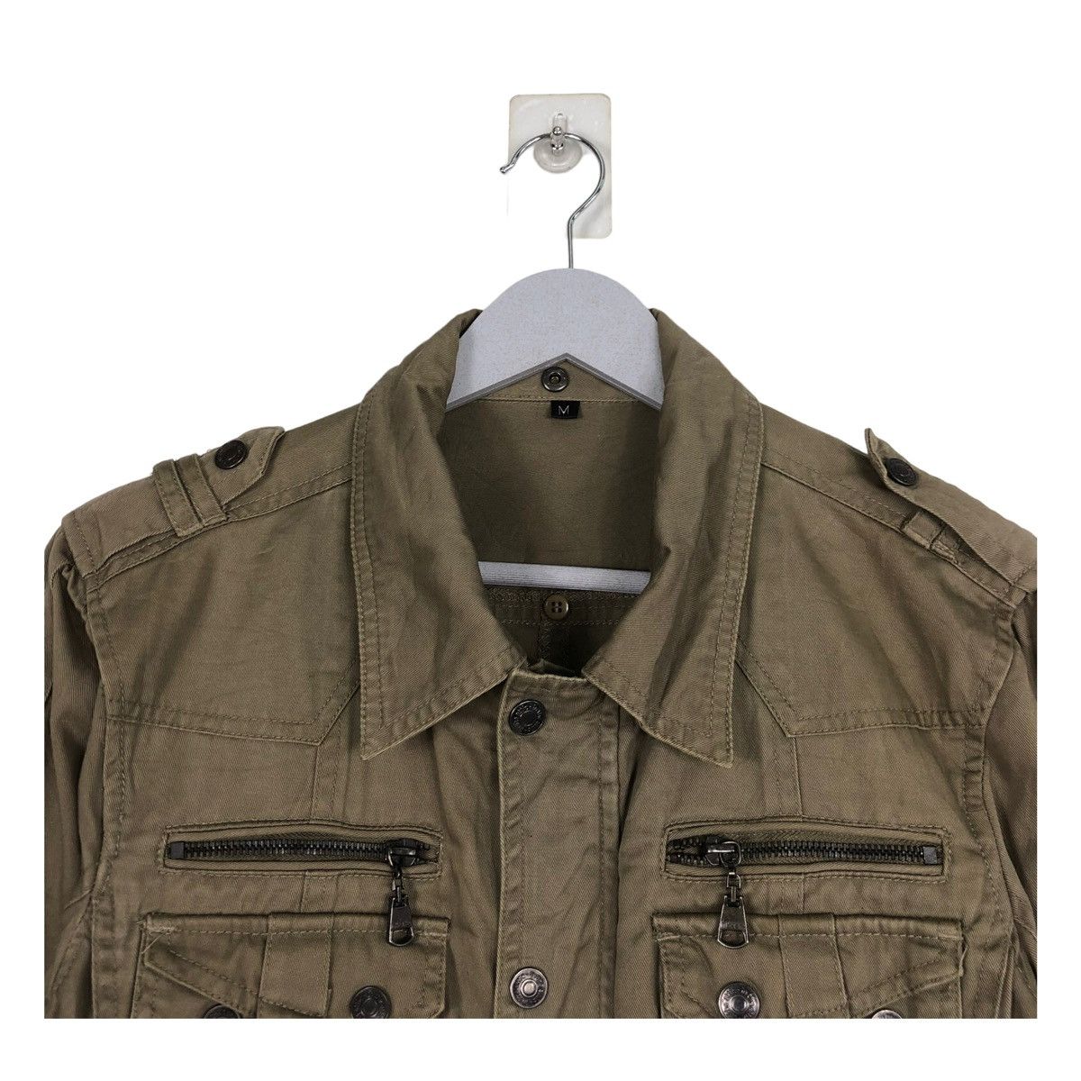In The Attic × Japanese Brand 💥IN THE ATTIC TACTICAL BIKER BONDAGE JACKET Size US M / EU 48-50 / 2 - 4 Thumbnail