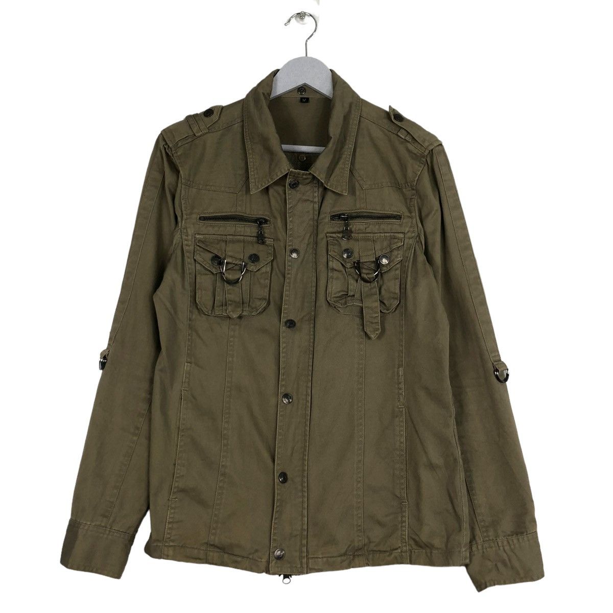 In The Attic × Japanese Brand 💥IN THE ATTIC TACTICAL BIKER BONDAGE JACKET Size US M / EU 48-50 / 2 - 1 Thumbnail