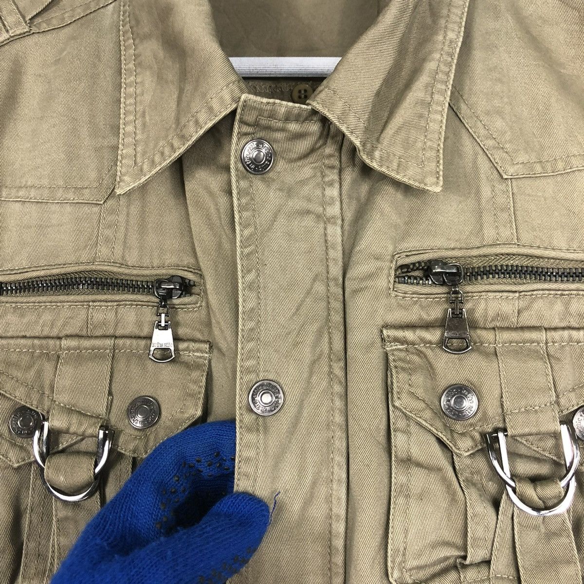 In The Attic × Japanese Brand 💥IN THE ATTIC TACTICAL BIKER BONDAGE JACKET Size US M / EU 48-50 / 2 - 10 Thumbnail