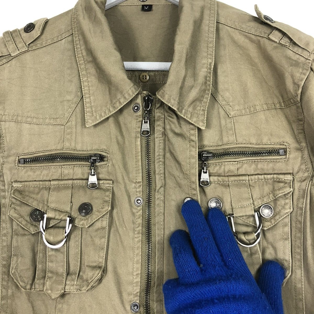 In The Attic × Japanese Brand 💥IN THE ATTIC TACTICAL BIKER BONDAGE JACKET Size US M / EU 48-50 / 2 - 11 Thumbnail