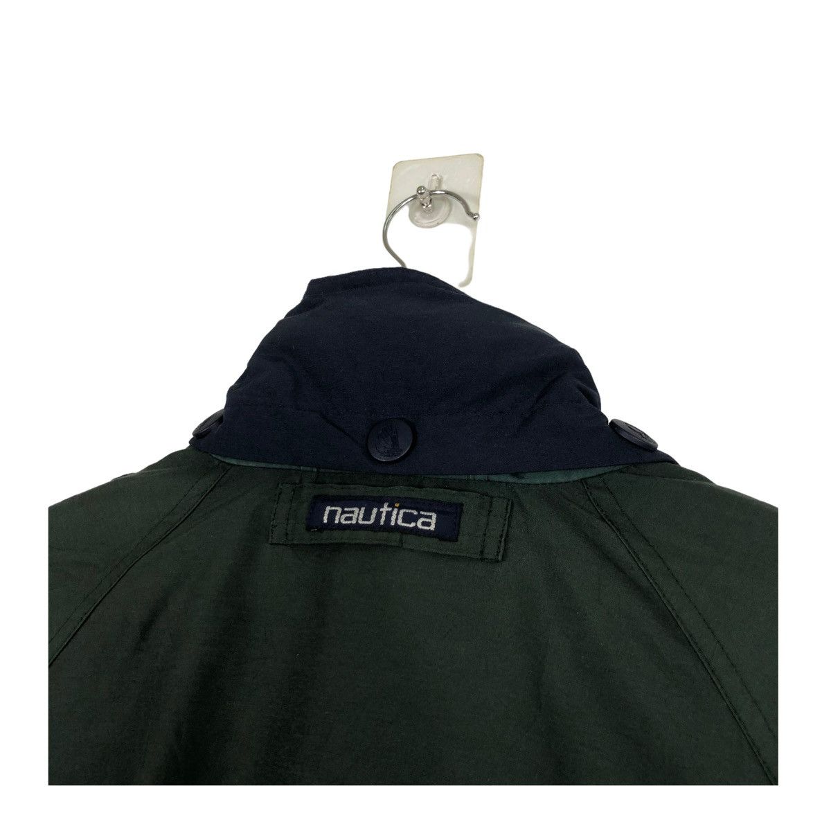 Japanese Brand × Vintage 💥90s NAUTICA SAILLING ZIPPER JACKET ARMY GREEN Size US S / EU 44-46 / 1 - 10 Thumbnail