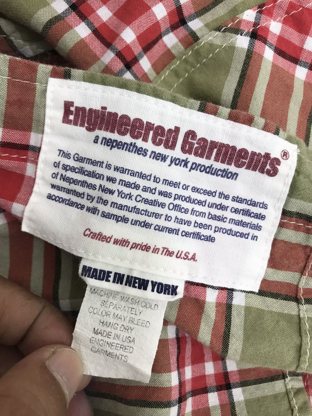 Engineered Garments ✨Engineered Garment Button Shirt 26🟩 Size US S / EU 44-46 / 1 - 7 Thumbnail