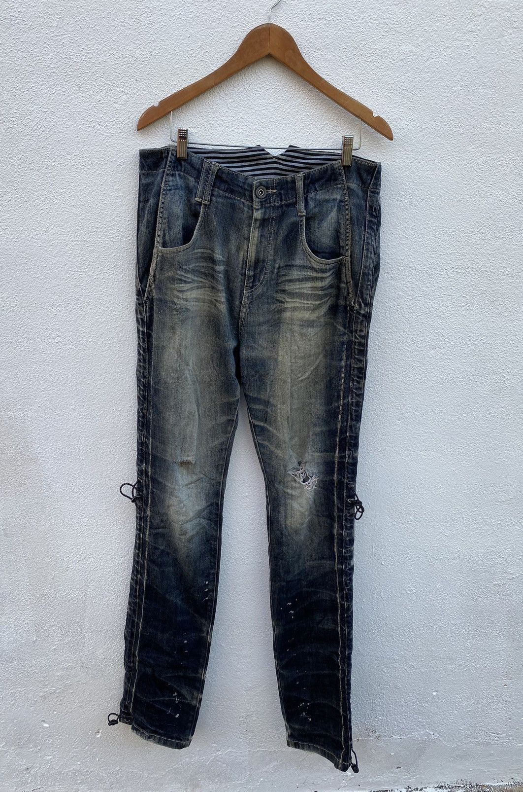 Japanese Brand × PPFM Japanese Brand X PPFM designer Jeans Size US 34 / EU 50 - 2 Thumbnail