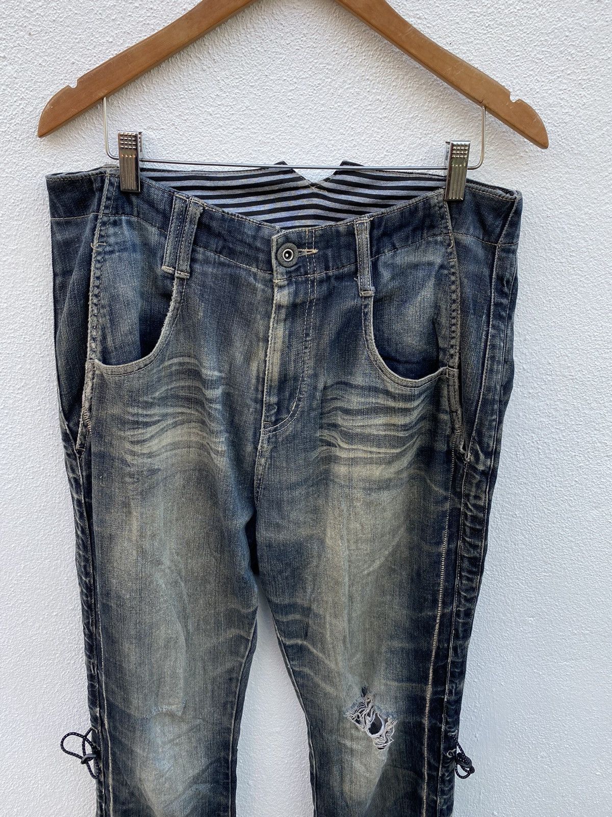 Japanese Brand × PPFM Japanese Brand X PPFM designer Jeans Size US 34 / EU 50 - 3 Thumbnail