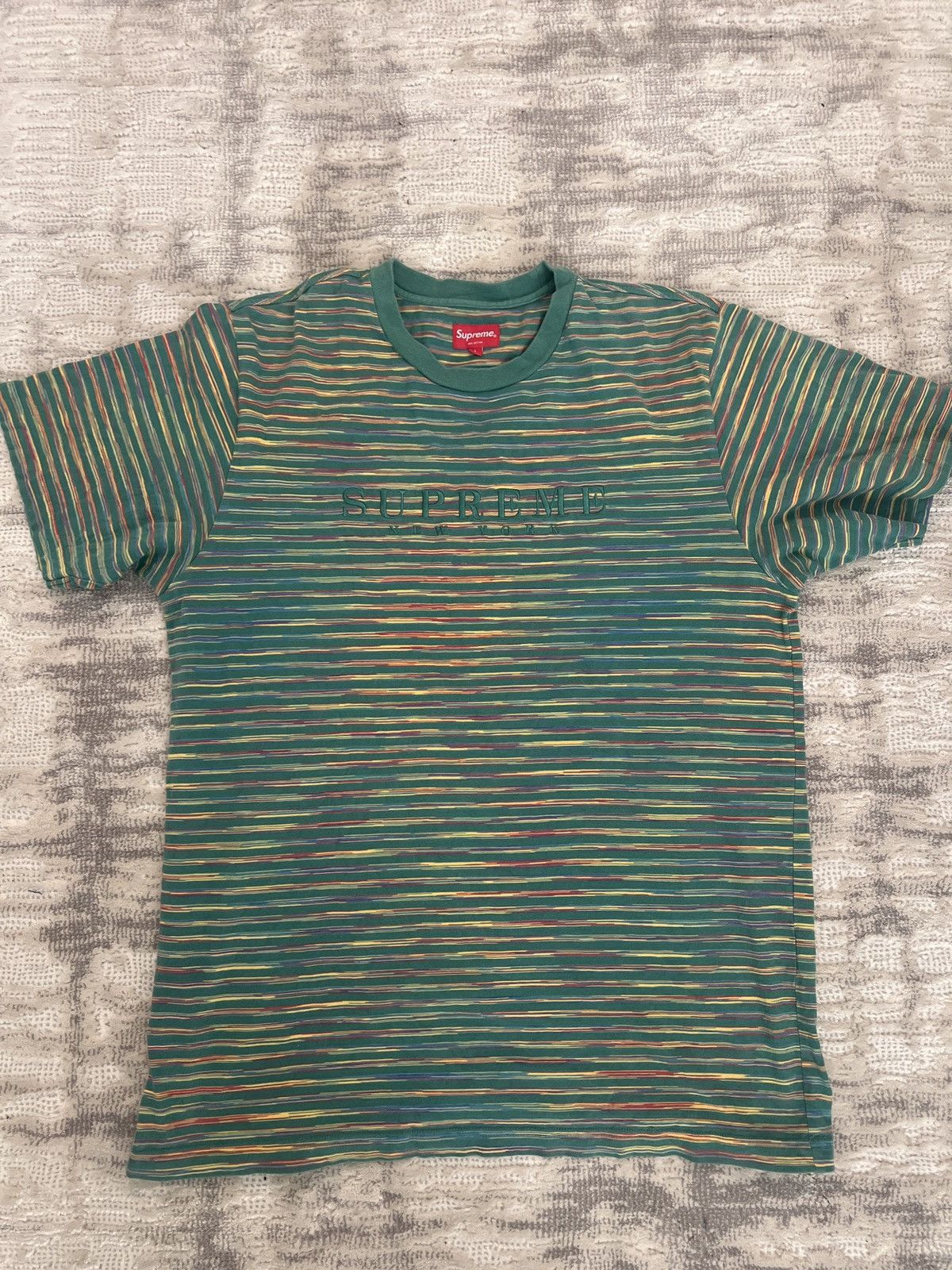 Supreme Supreme green network tee Size US L / EU 52-54 / 3 - 1 Thumbnail