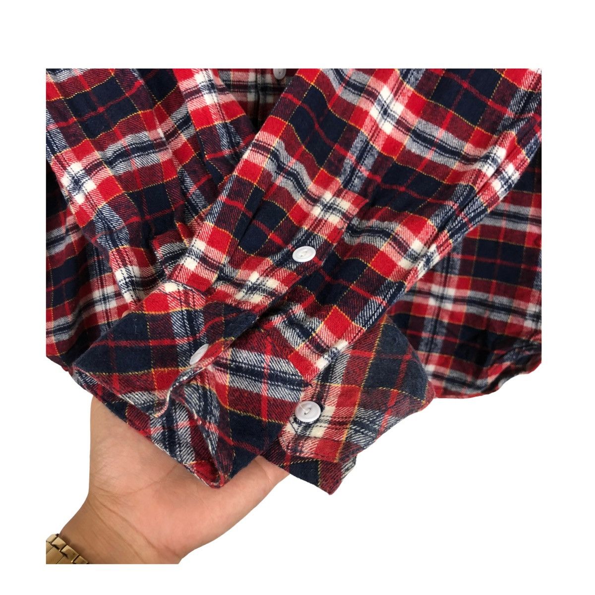 Beams Plus × Flannel × Japanese Brand 💥BEAMS JAPAN FLANNEL BUTTON SHIRT Size US M / EU 48-50 / 2 - 6 Thumbnail