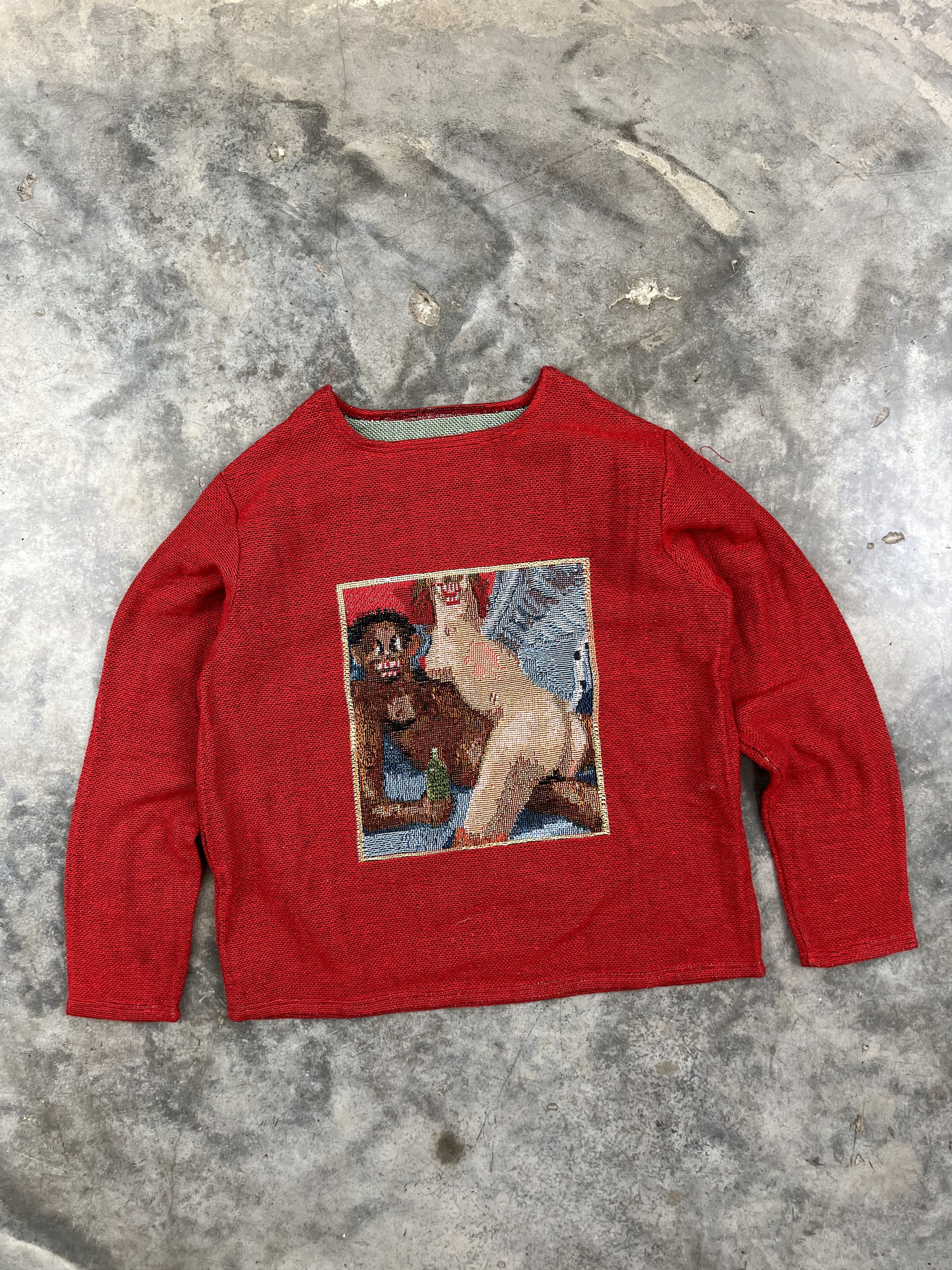 Other Kanye West My Dark Twisted Fantasy Knitted Album Sweater Size US M / EU 48-50 / 2 - 1 Thumbnail