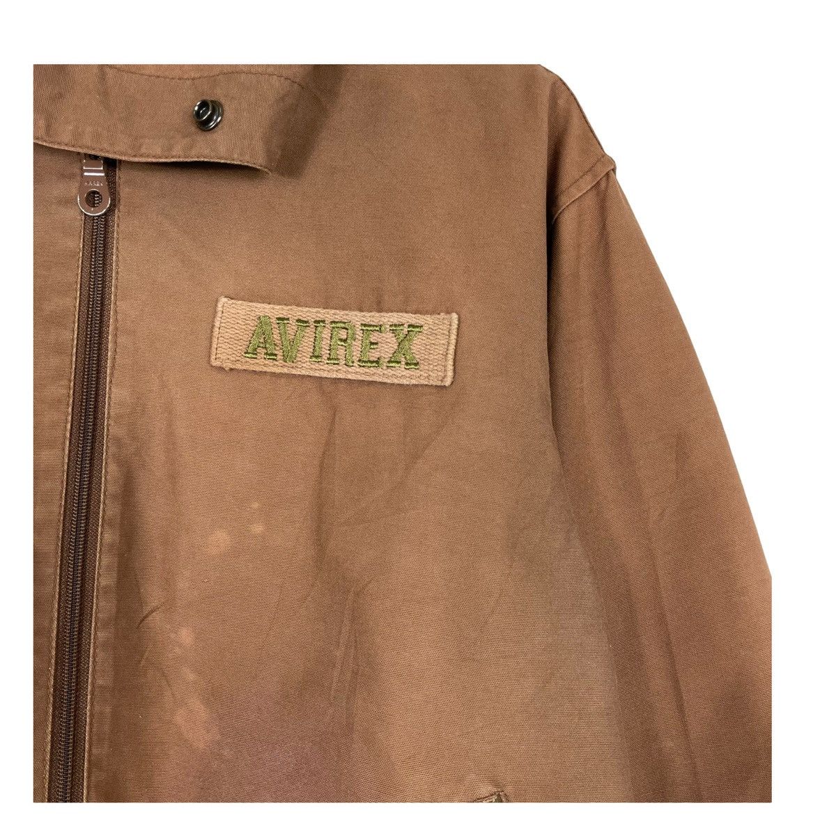 Avirex × Japanese Brand SICK💥AVIREX SUNFADED HOODIE BOMBER JACKET Size US L / EU 52-54 / 3 - 8 Thumbnail