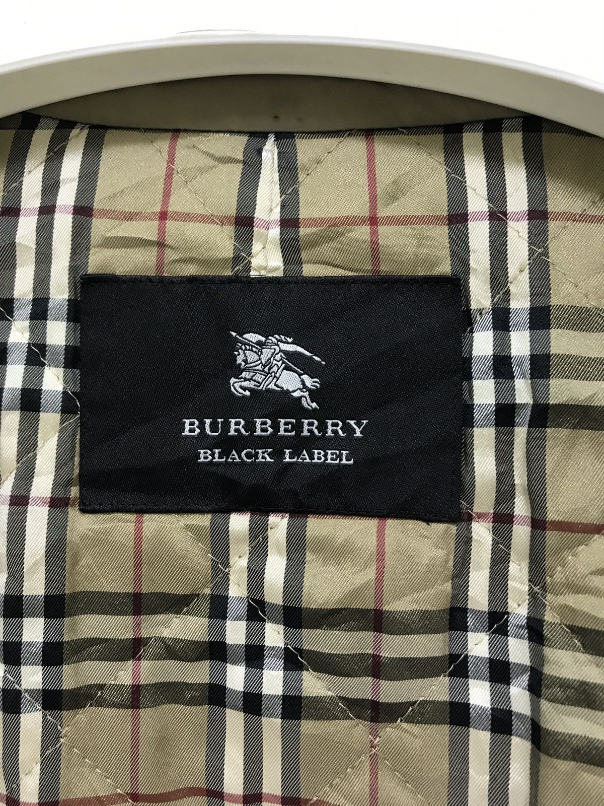 Burberry 🐎Burberry Black Label Trench Coat Nova Check Size US M / EU 48-50 / 2 - 6 Thumbnail
