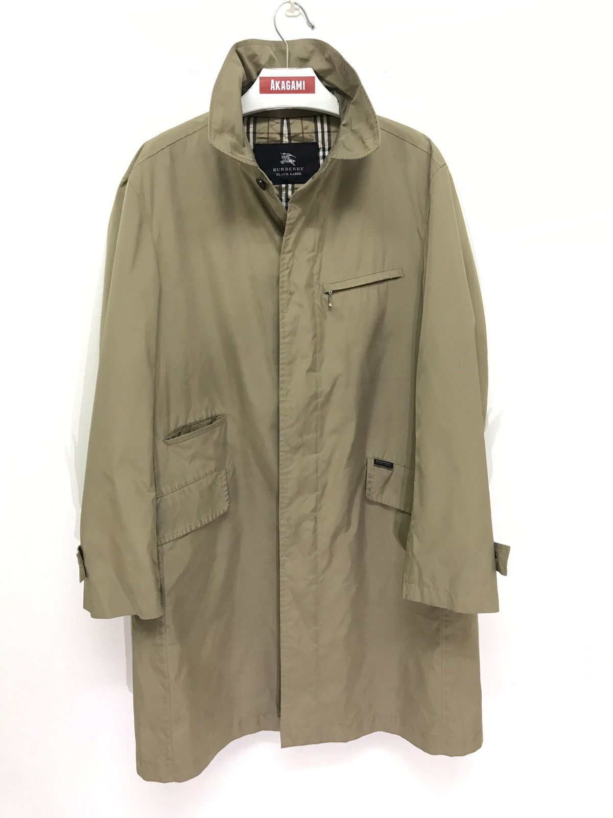 Burberry 🐎Burberry Black Label Trench Coat Nova Check Size US M / EU 48-50 / 2 - 3 Thumbnail