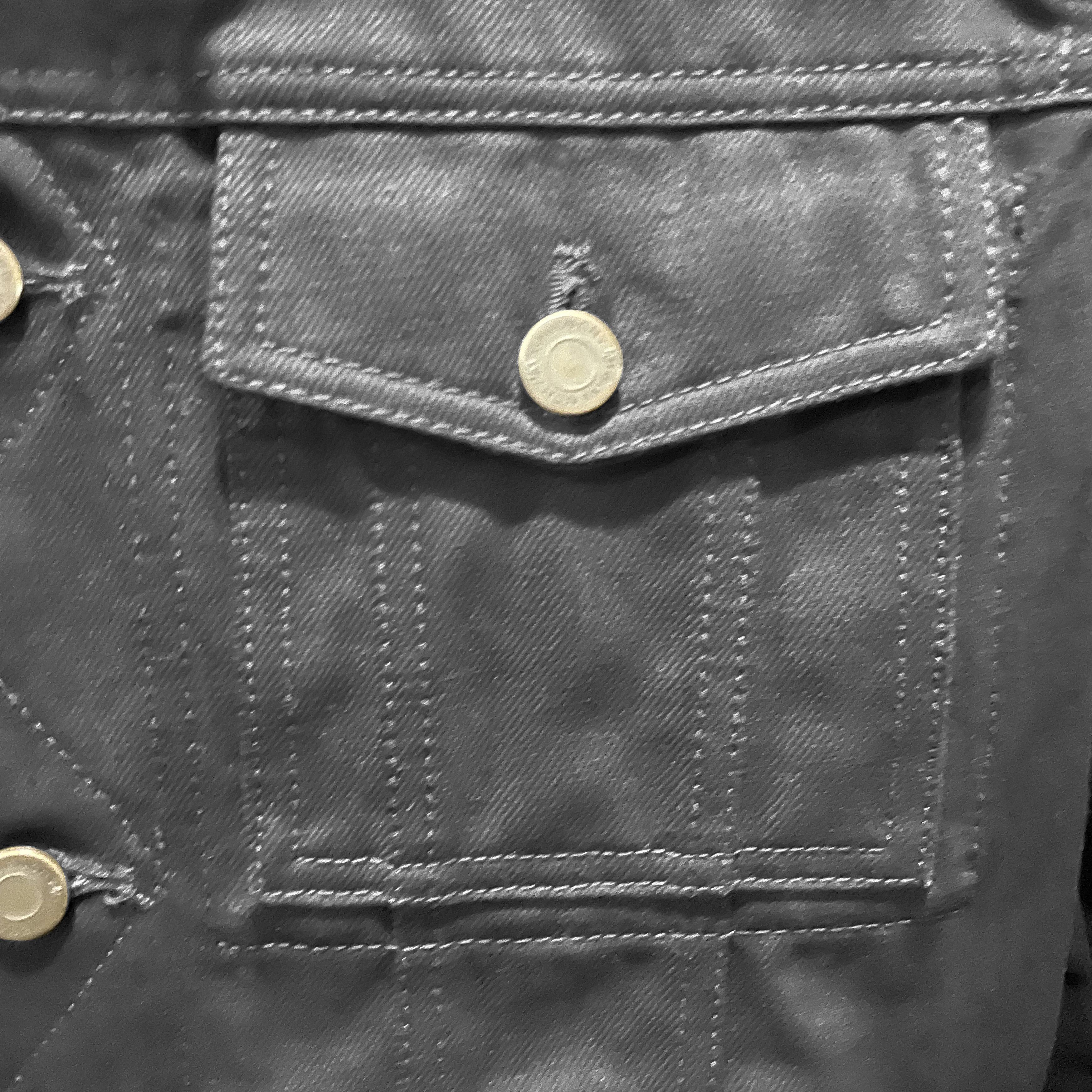 Givenchy 🔴 Givenchy Star-Studded Denim Jacket - Black Size US S / EU 44-46 / 1 - 6 Thumbnail