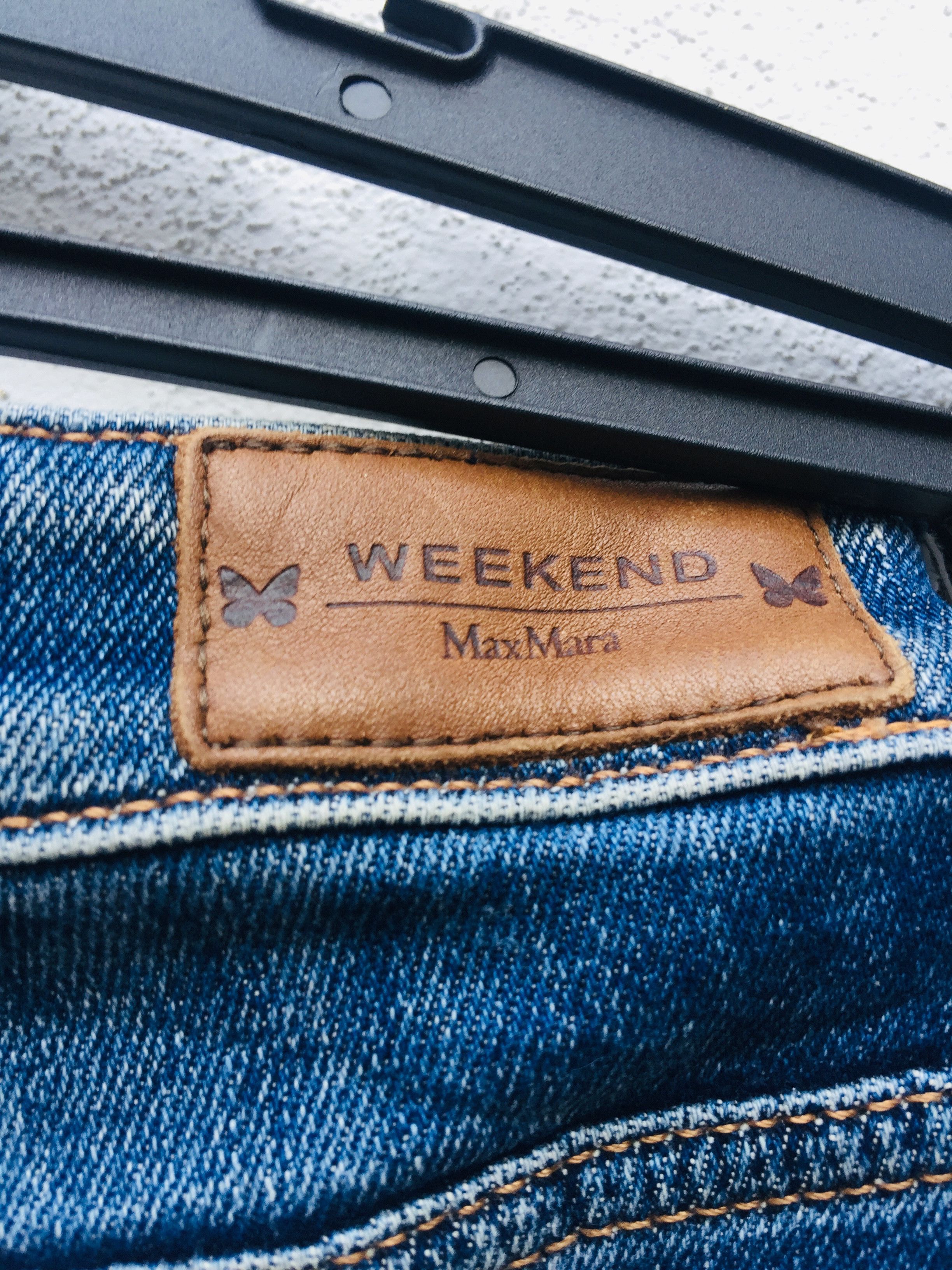 Japanese Brand × Vintage Vintage Max Mara Distressed Custom Travis Scott Style Size 29" - 4 Thumbnail