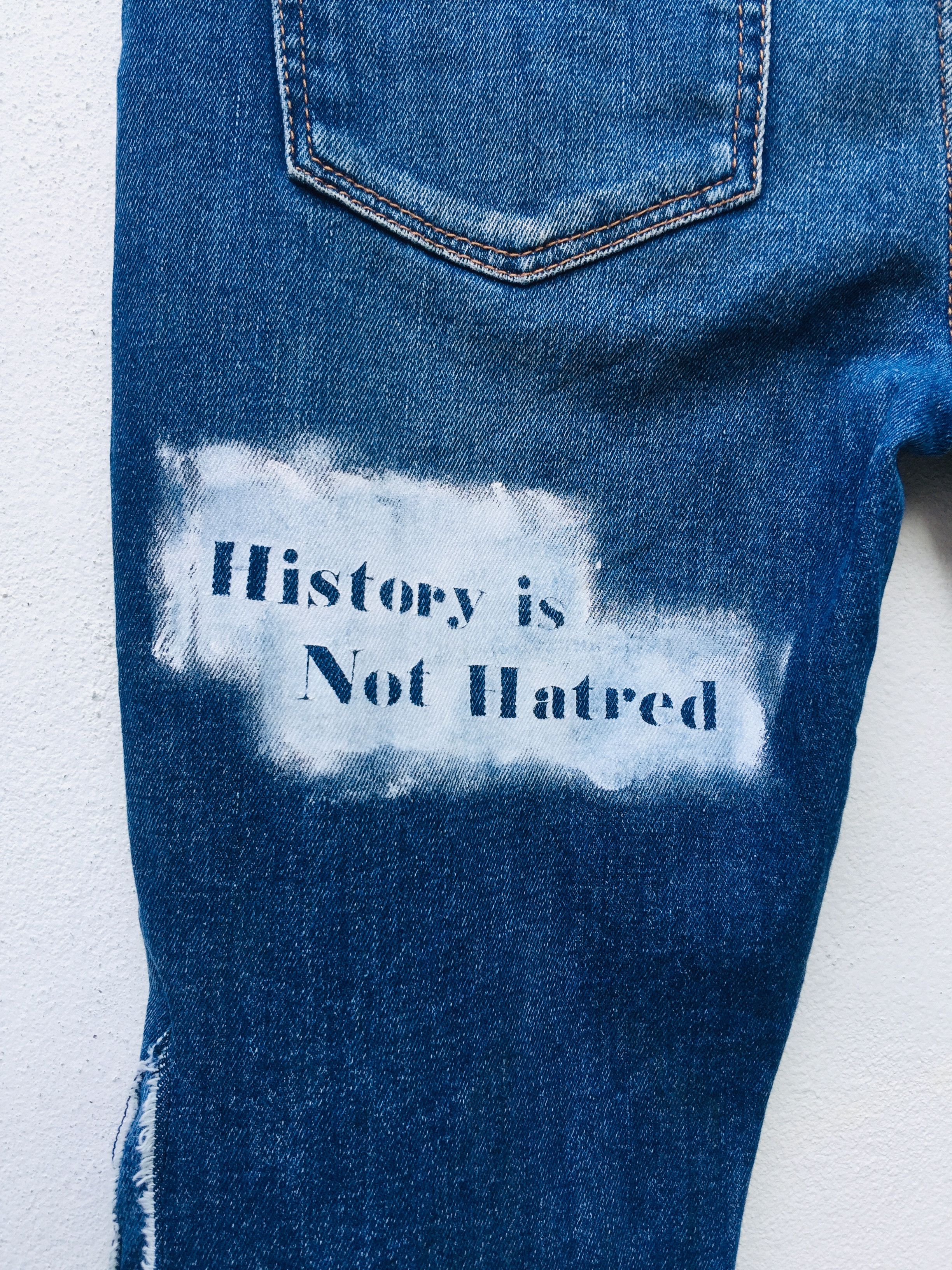 Japanese Brand × Vintage Vintage Max Mara Distressed Custom Travis Scott Style Size 29" - 13 Thumbnail