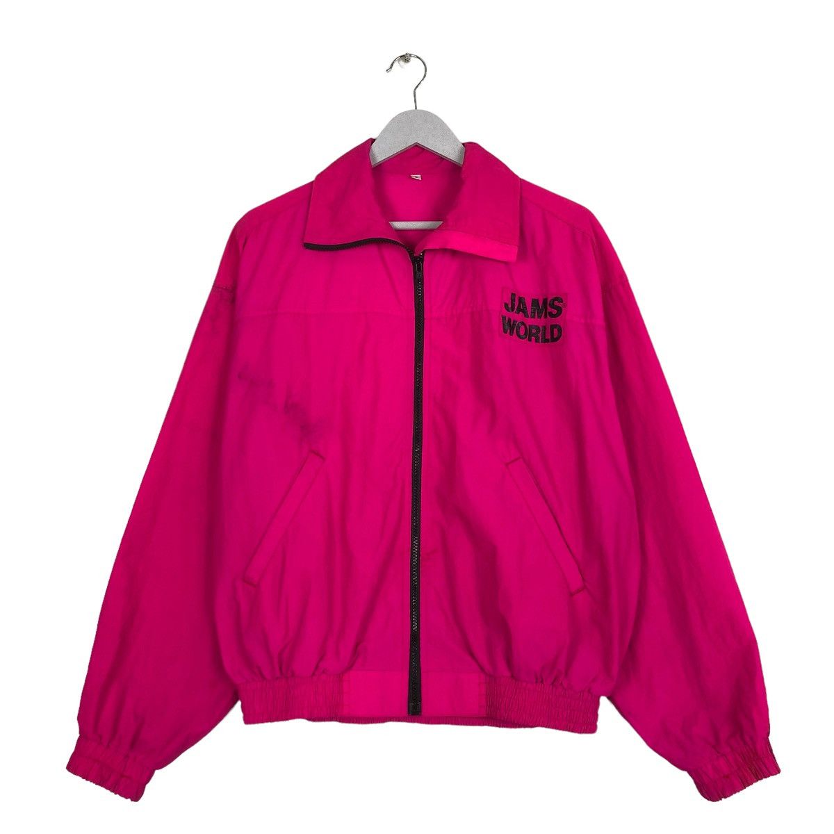 💥80s JAMS WORLD MADE IN USA FITTED JACKET