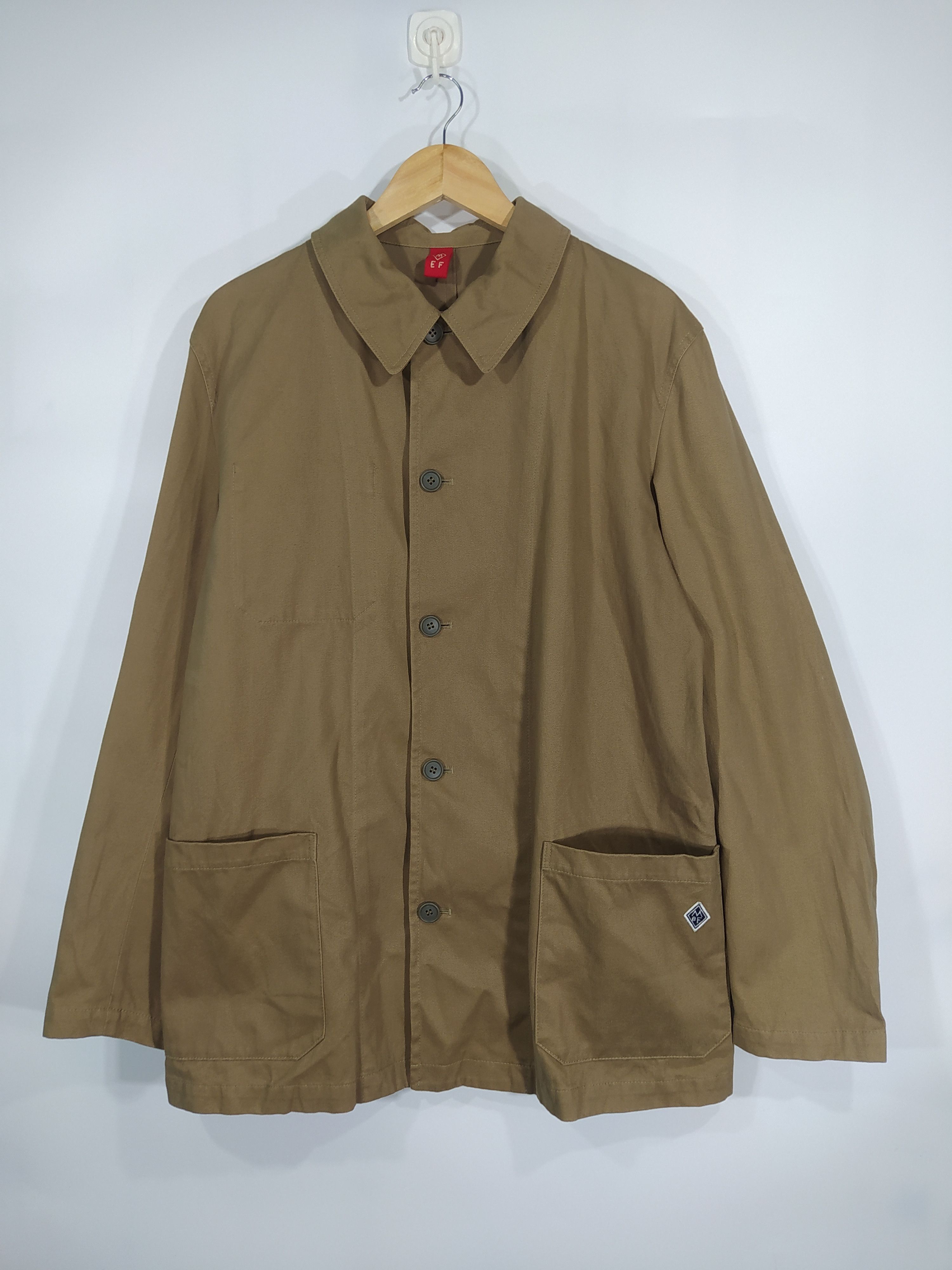 image of Workers Mef Chore Cotton Jacket in Camel Light, Men's (Size Medium)