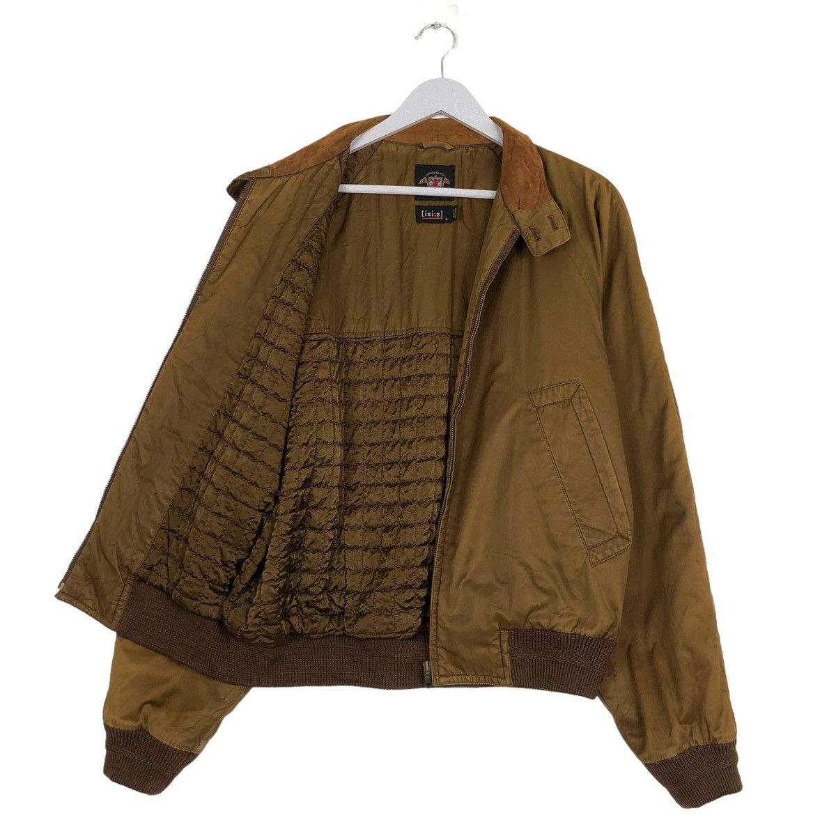 Japanese Brand 💥JAPAN IXIS ZIPPER BOMBER JACKET Size US L / EU 52-54 / 3 - 2 Thumbnail
